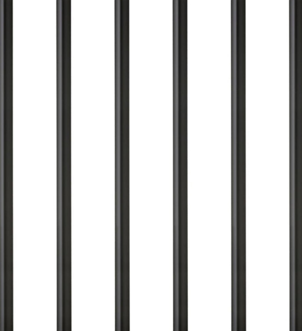 Lyngby Glas straw 6 pcs. black, 6 pcs.