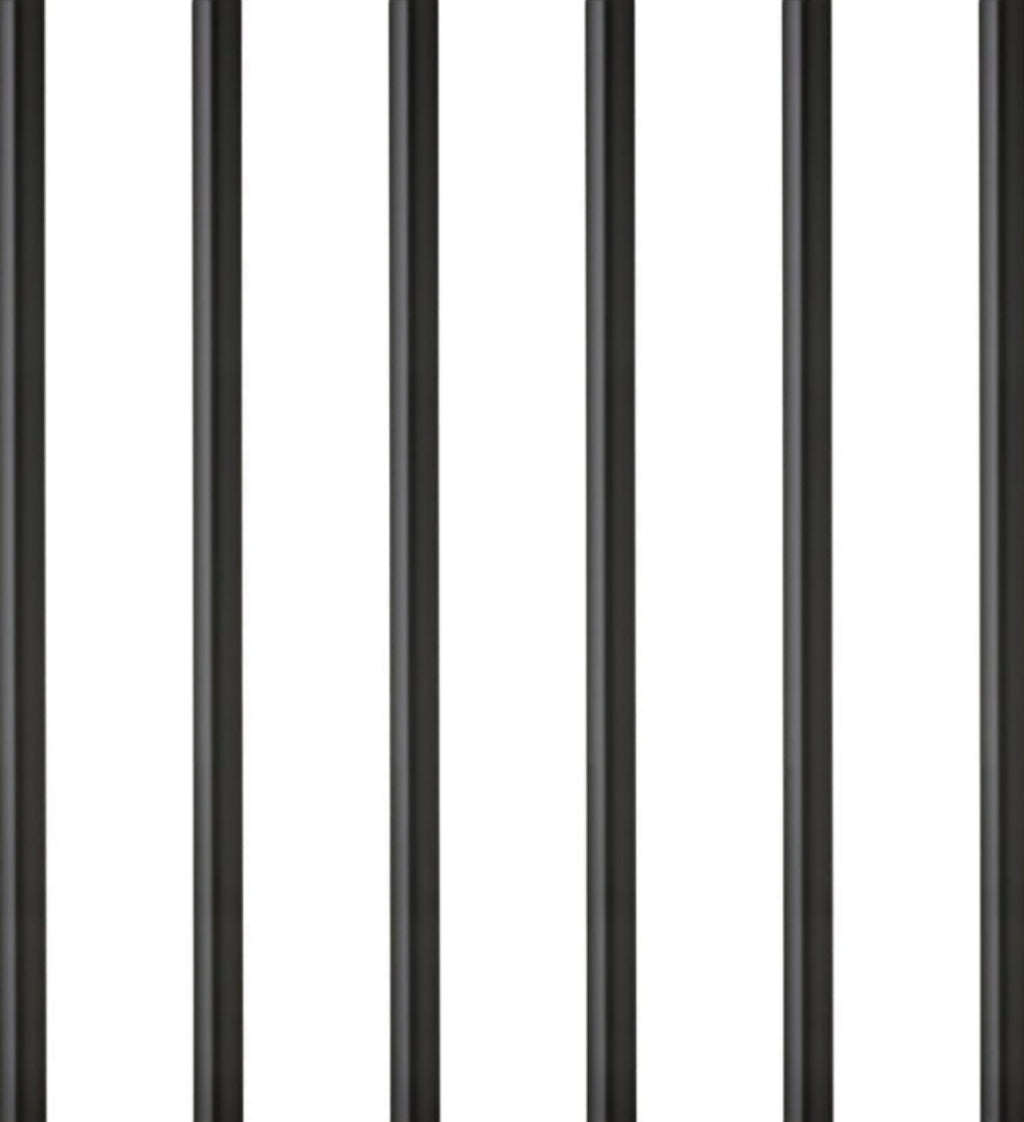 Lyngby Glas straw 6 pcs. black, 6 pcs.