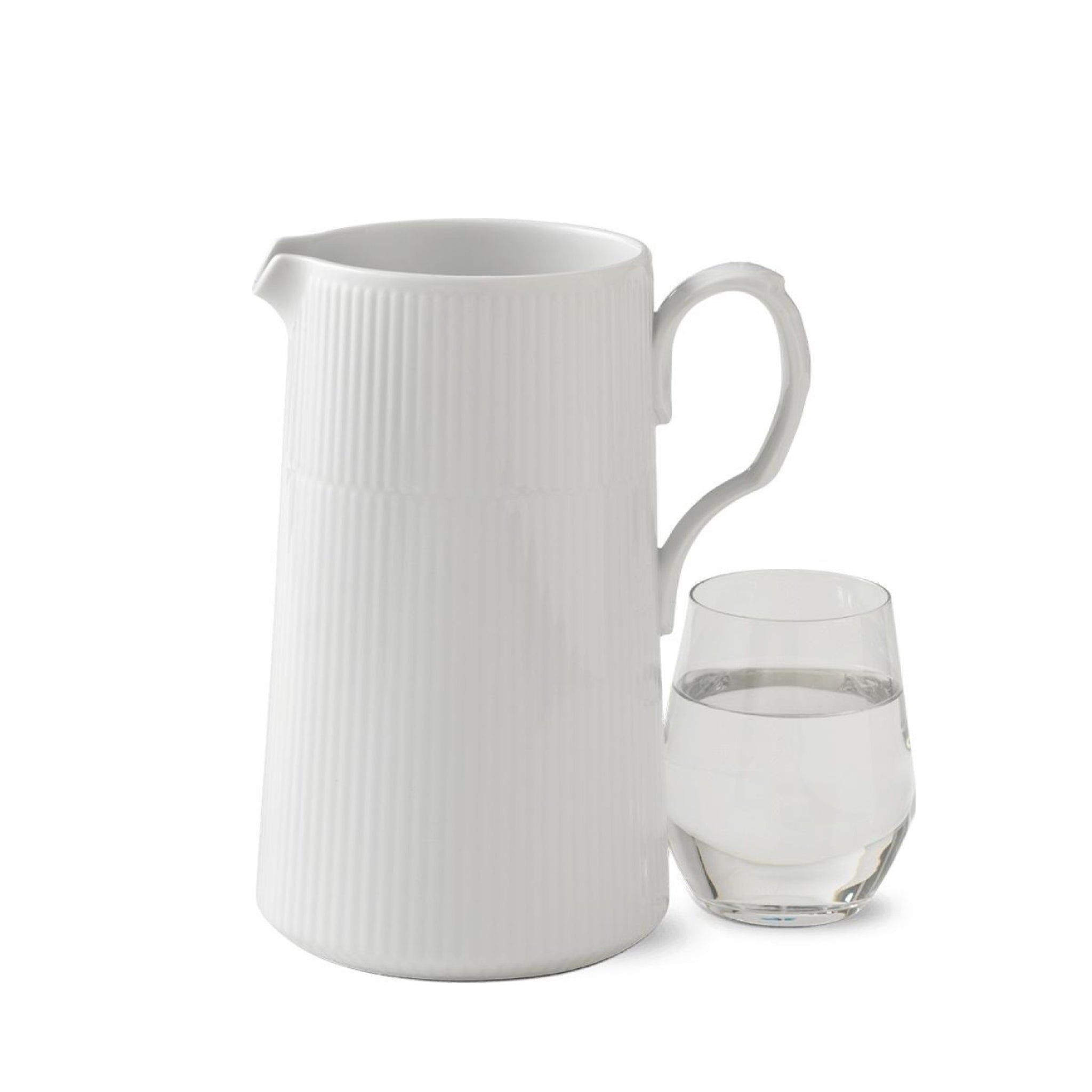 Royal Copenhagen White Fluted Jug, 1,5l