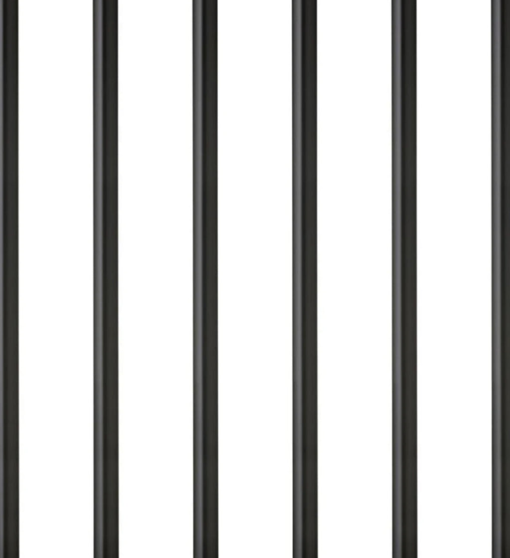 Lyngby Glas straw 6 pcs. black, 6 pcs.