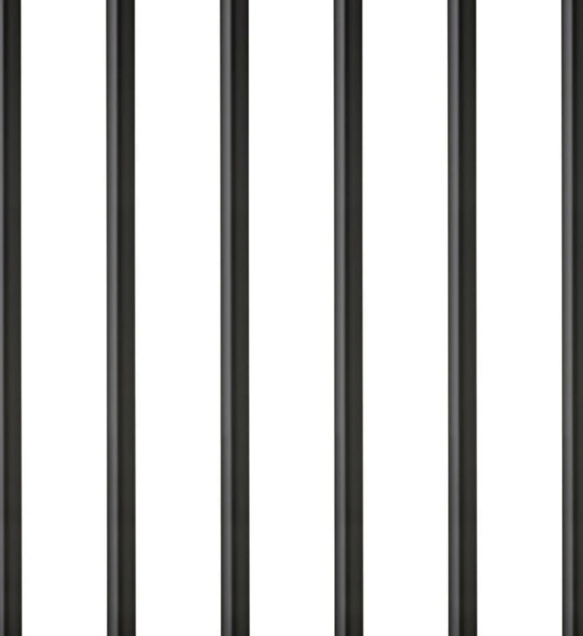 Lyngby Glas straw 6 pcs. black, 6 pcs.