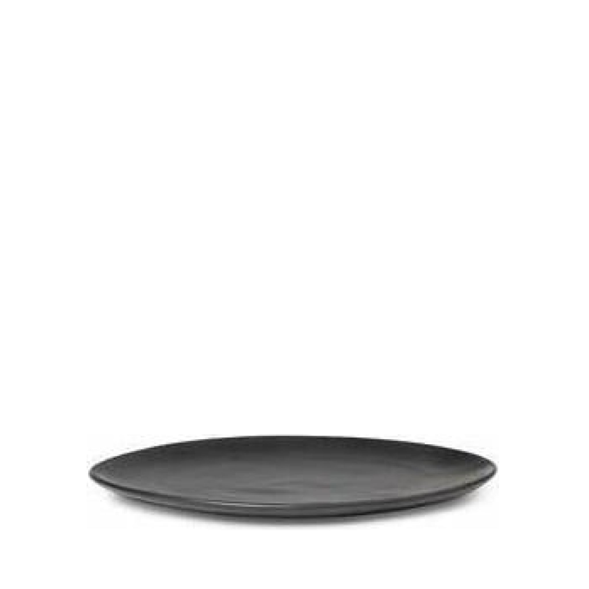 Ferm Living Flow Plate Black, ø22cm