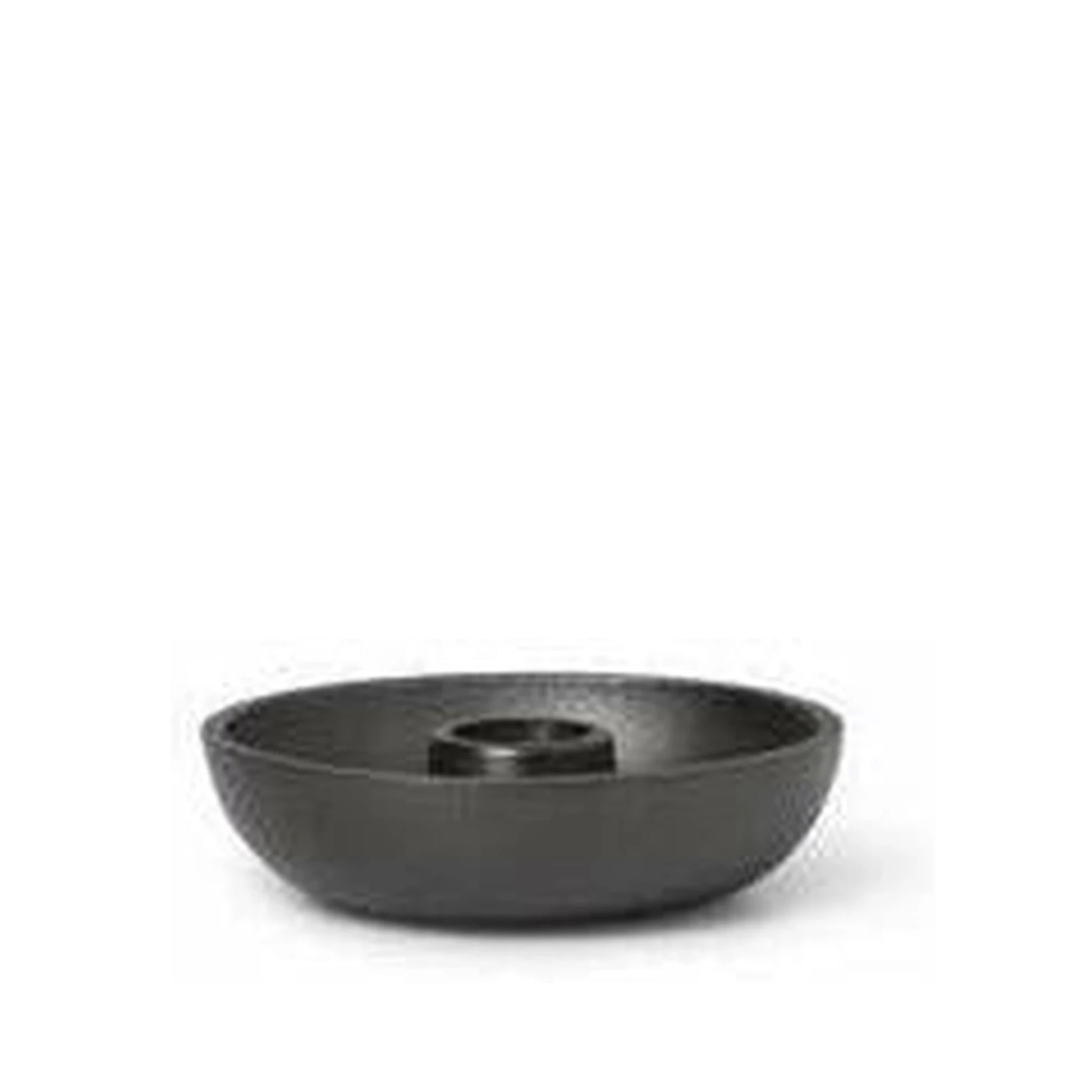 Ferm Living Bowl Candleholder Single, Black