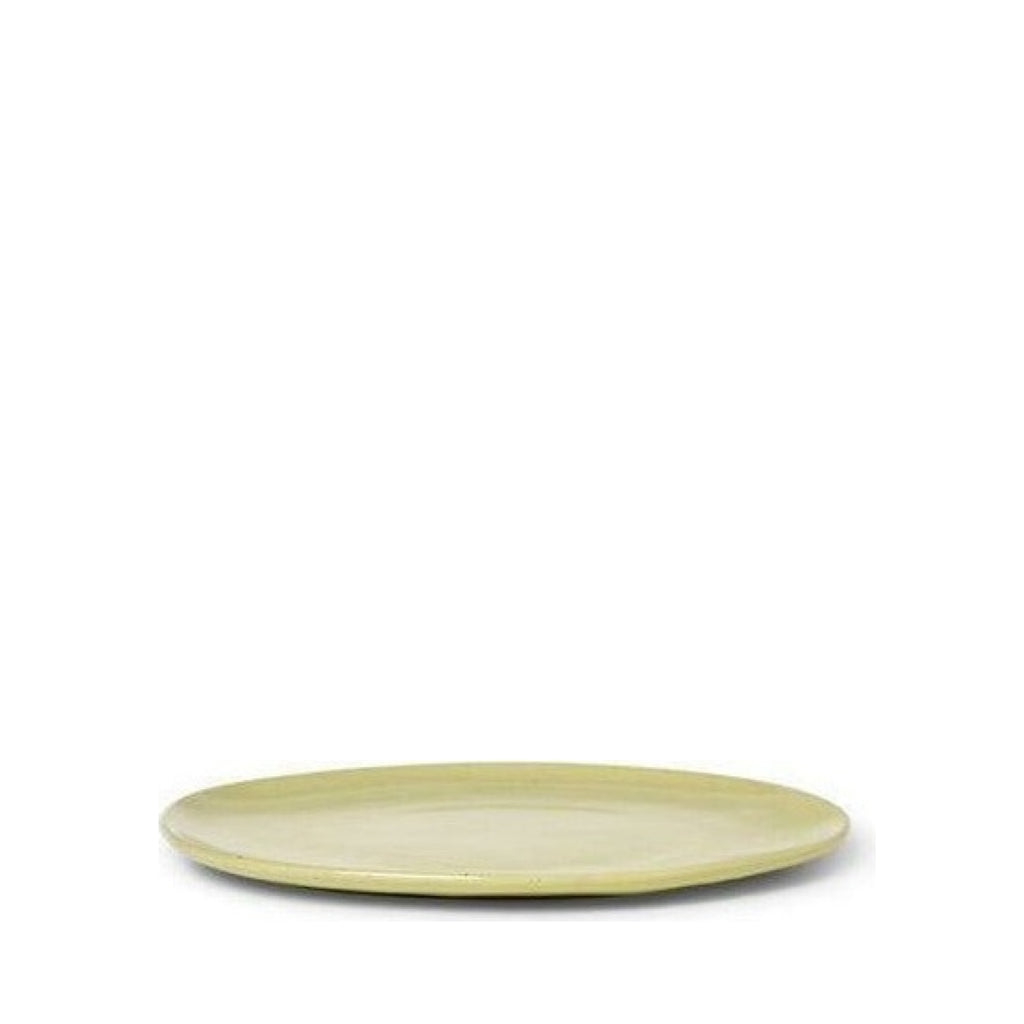 Ferm Living Flow Plate øx H 27x1.5, Yellow