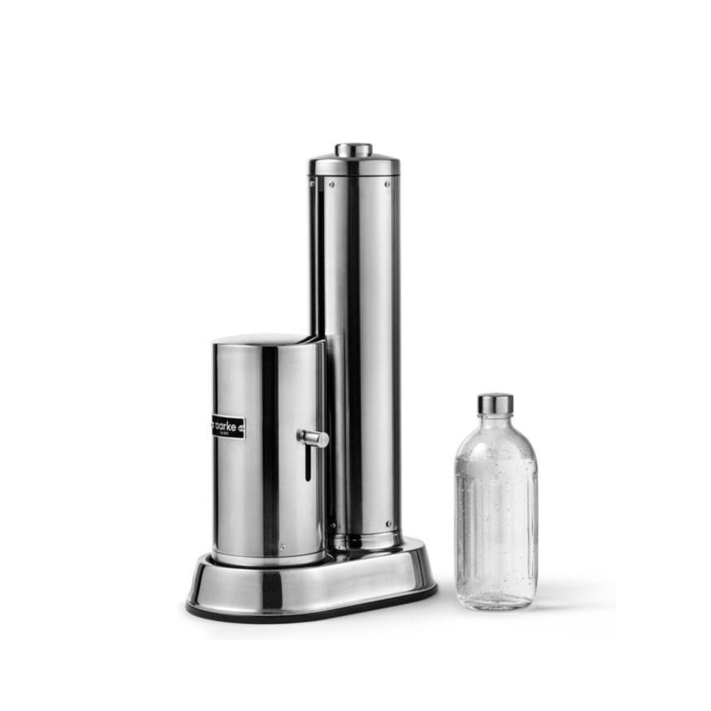 Aarke Carbonator Pro: Stainless Steel Sparkling Water Maker With Glass Bottle
