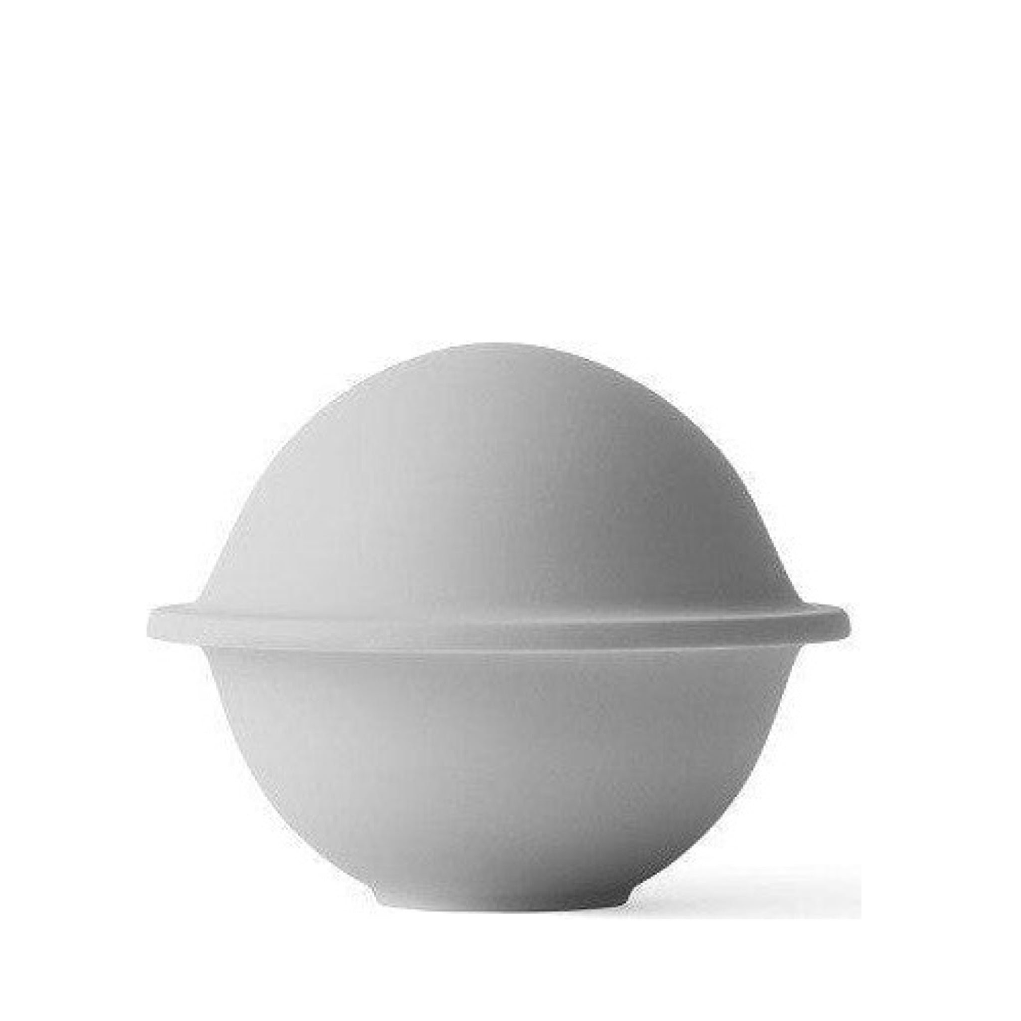 Lyngby Rhombe Chapeau Bowl With Lid, Light Grey, Small
