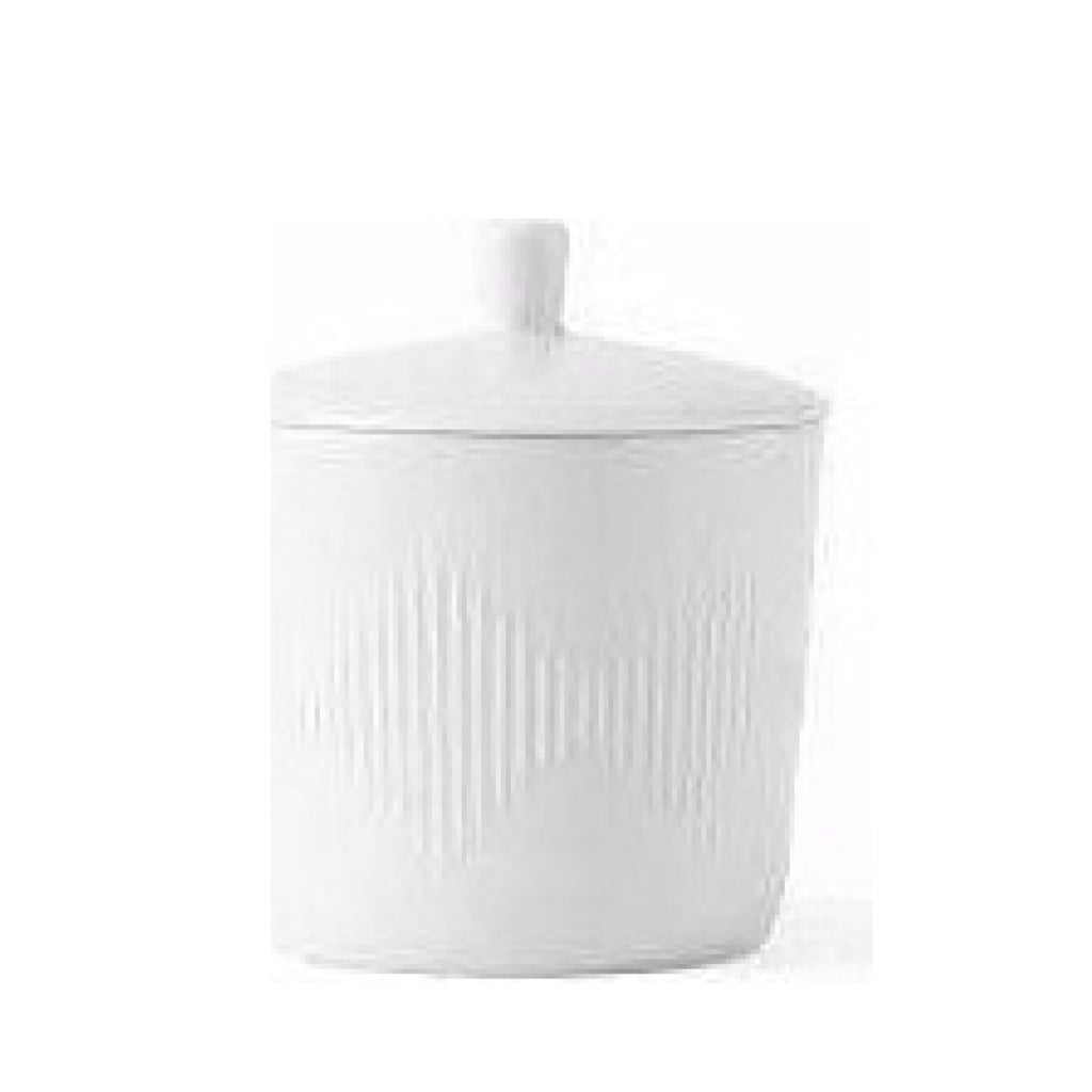 Lyngby Thermodan Sugar Shale, White, 8 Cm