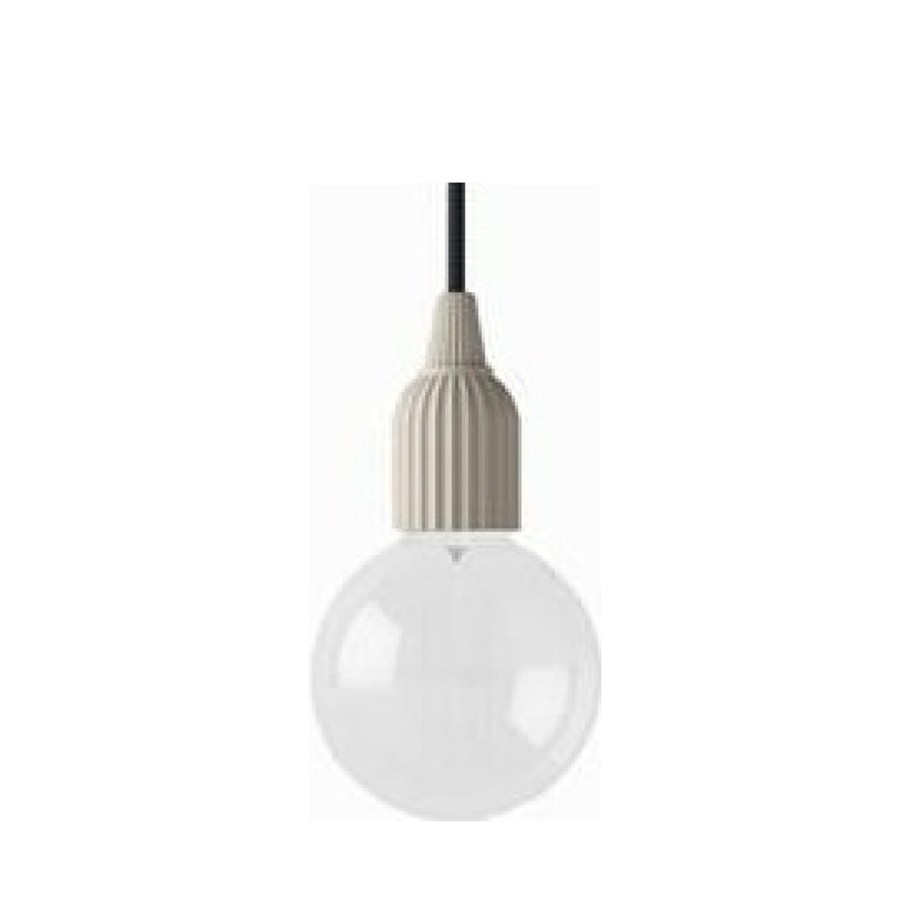 Lyngby Socket 01 Mat Camel, Porcelain