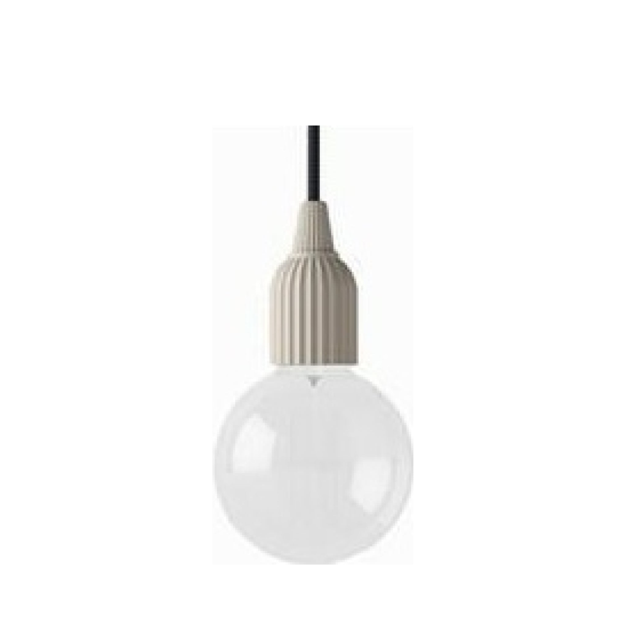 Lyngby Socket 01 Mat Camel, Porcelain