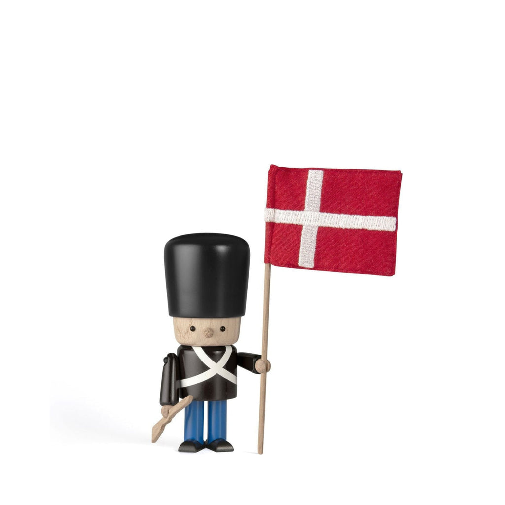 Novoform Design Danish Royal Guard Decorative Figure, Black Uniform