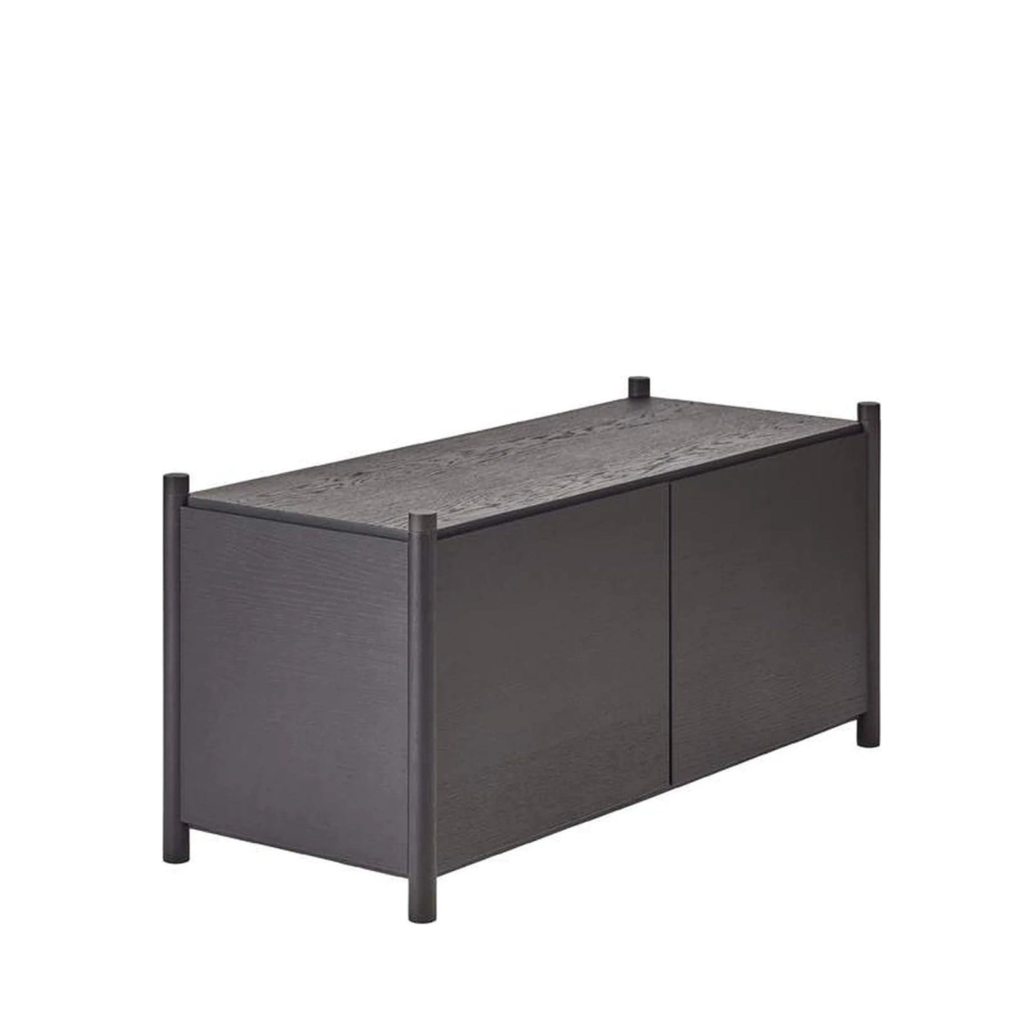 Gejst Sceene Bookcase G Black Oak — Modular Shelf System 45×93×39 cm