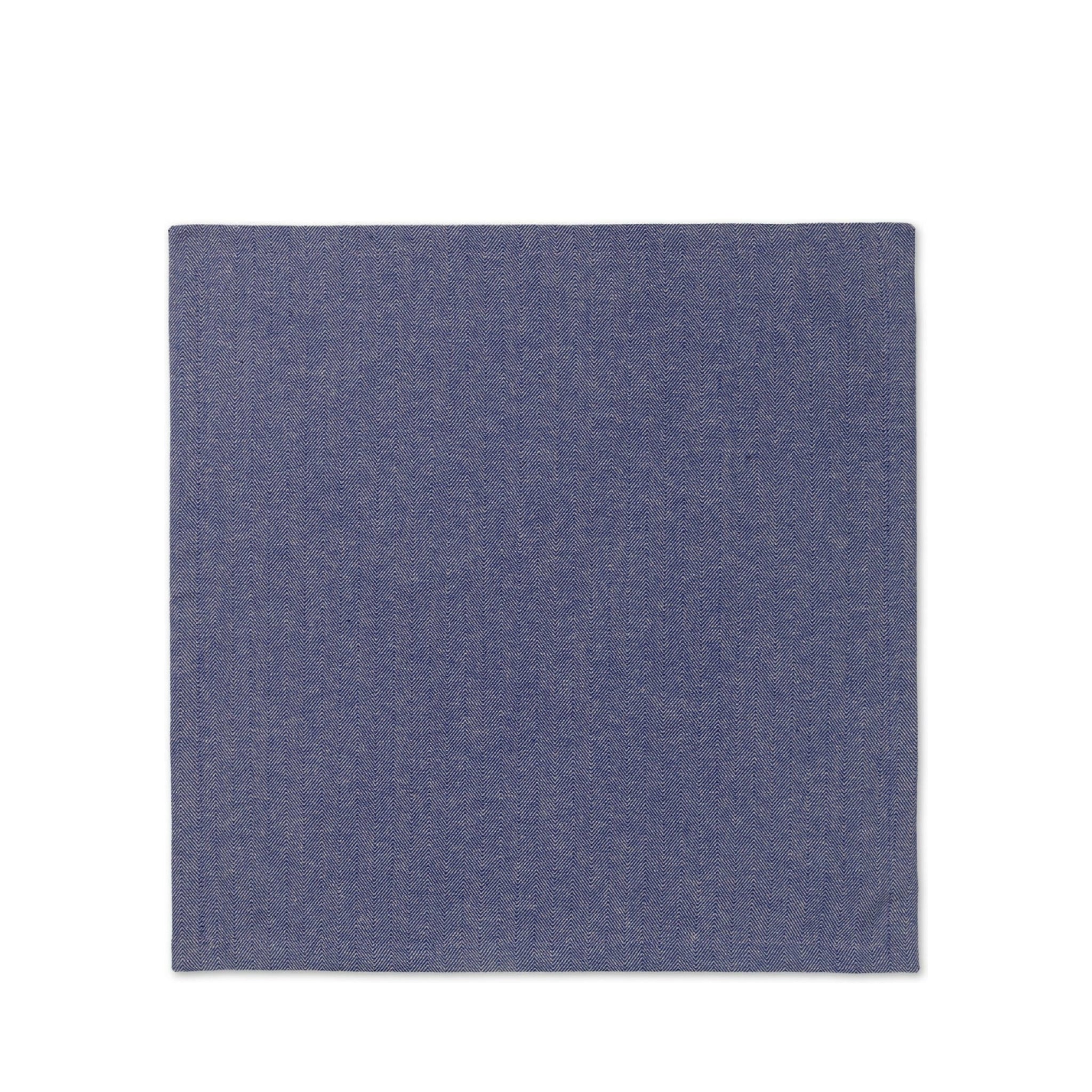 Lyngby Porcelæn Herringbone Napkins 45x45 Cm Blue, 4 Pcs.