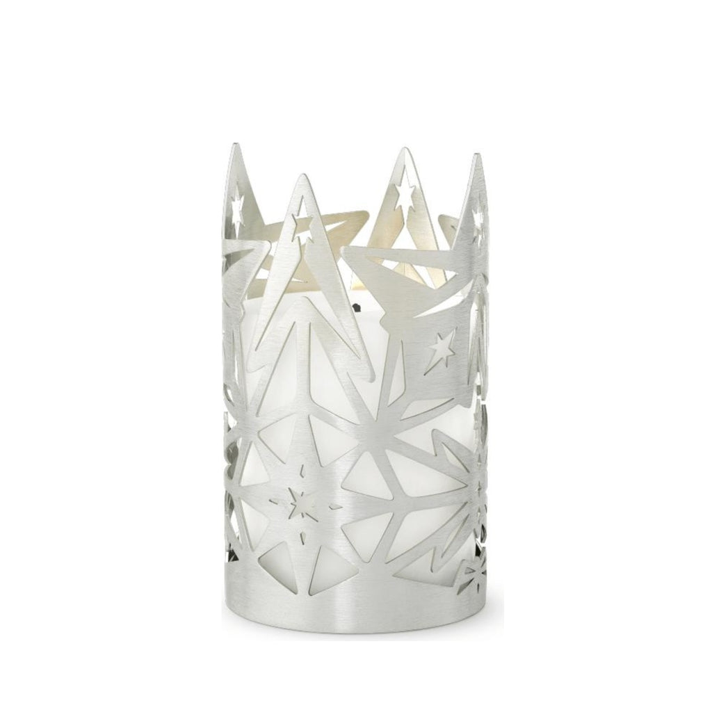 Rosendahl Karen Blixen Block Candle Holder Silver Plated