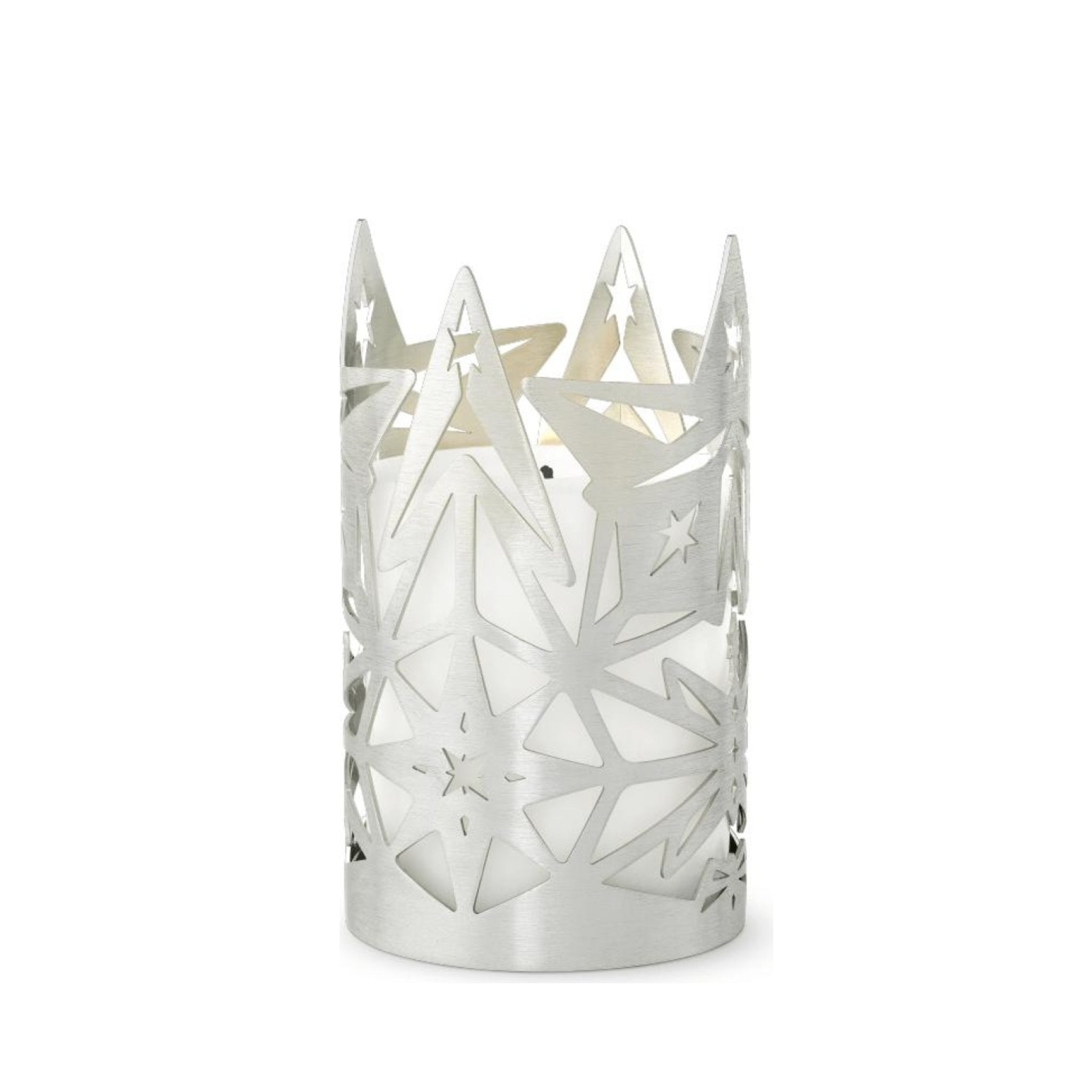 Rosendahl Karen Blixen Block Candle Holder Silver Plated