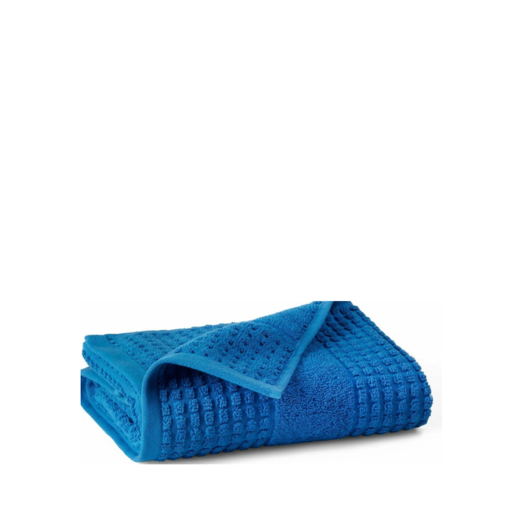 Juna Check towel 50x100 cm, blue