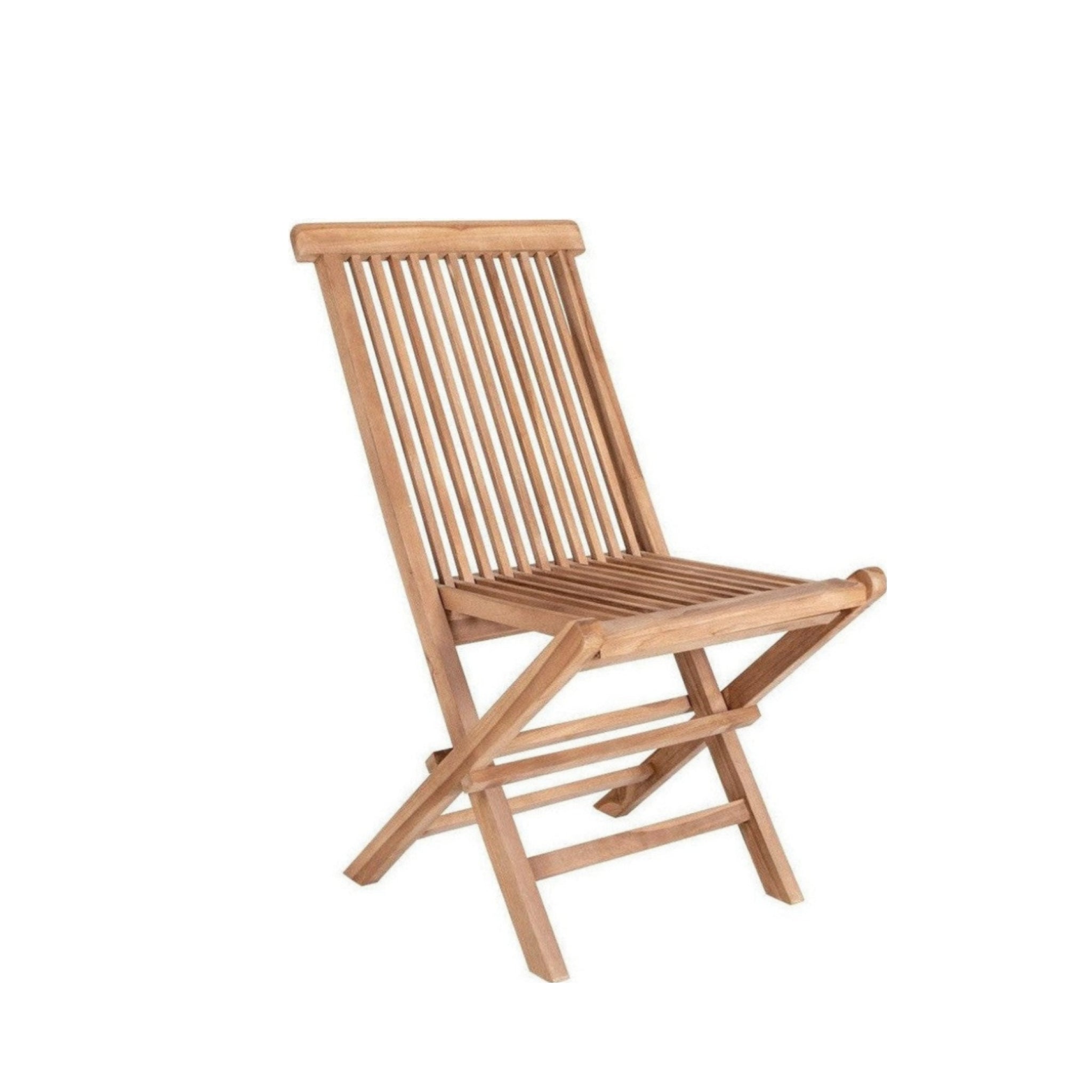 House Nordic Toledo Dining Chair In Teak Wood, Nature