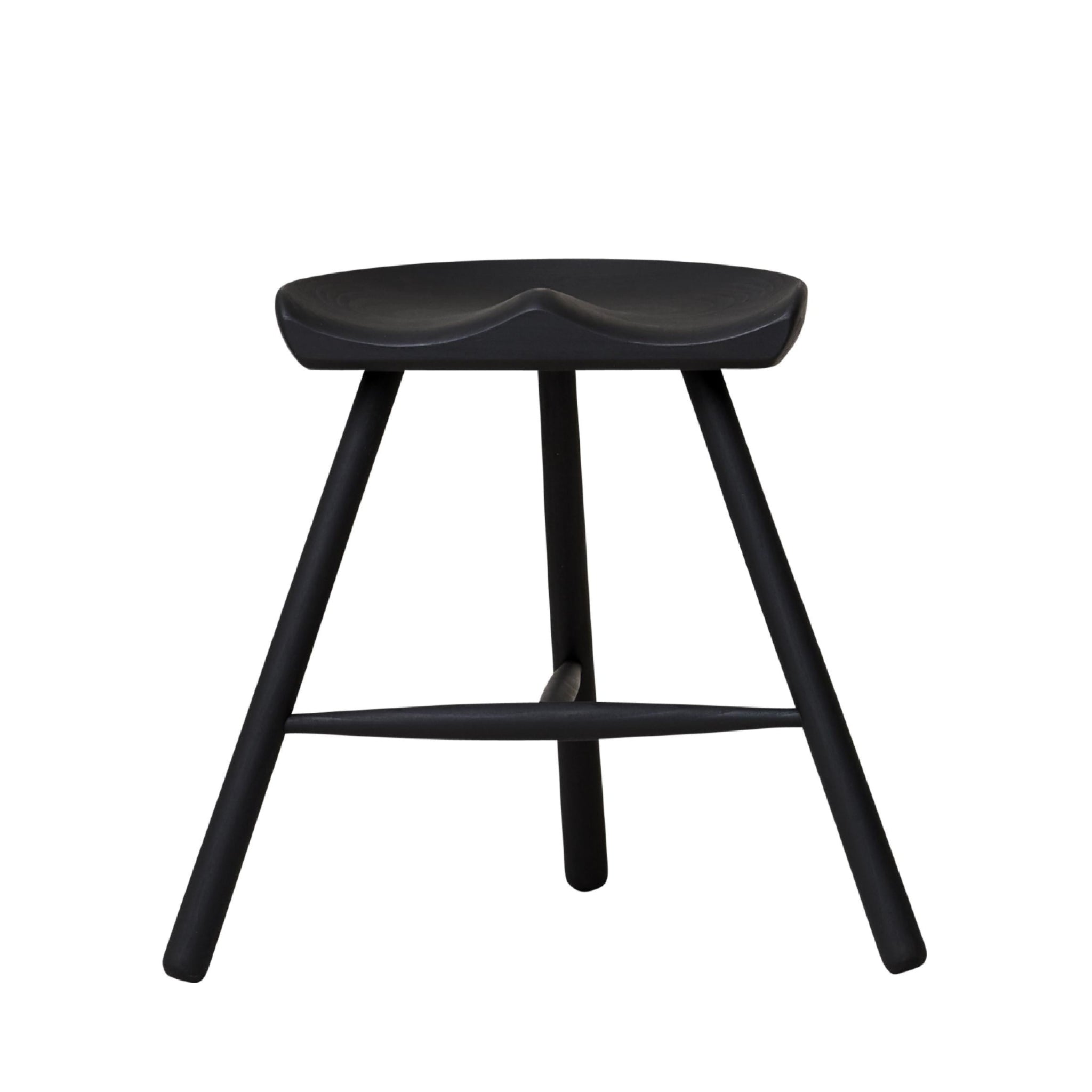 Form & Refine Shoemaker Chair 49 - Black-stained Solid Beech, Danish