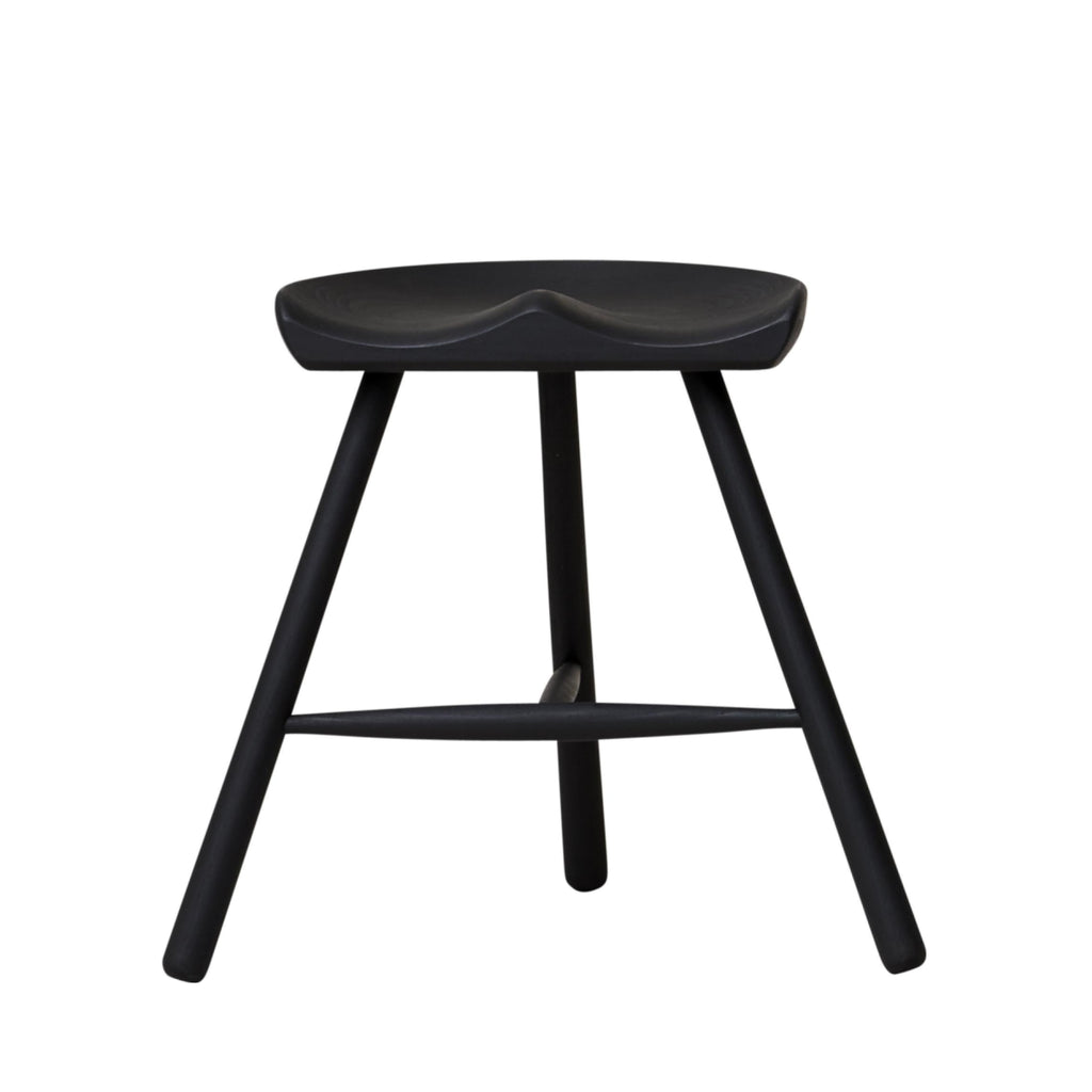 Form & Refine Shoemaker Chair 49 - Black-Stained Solid Beech, Danish