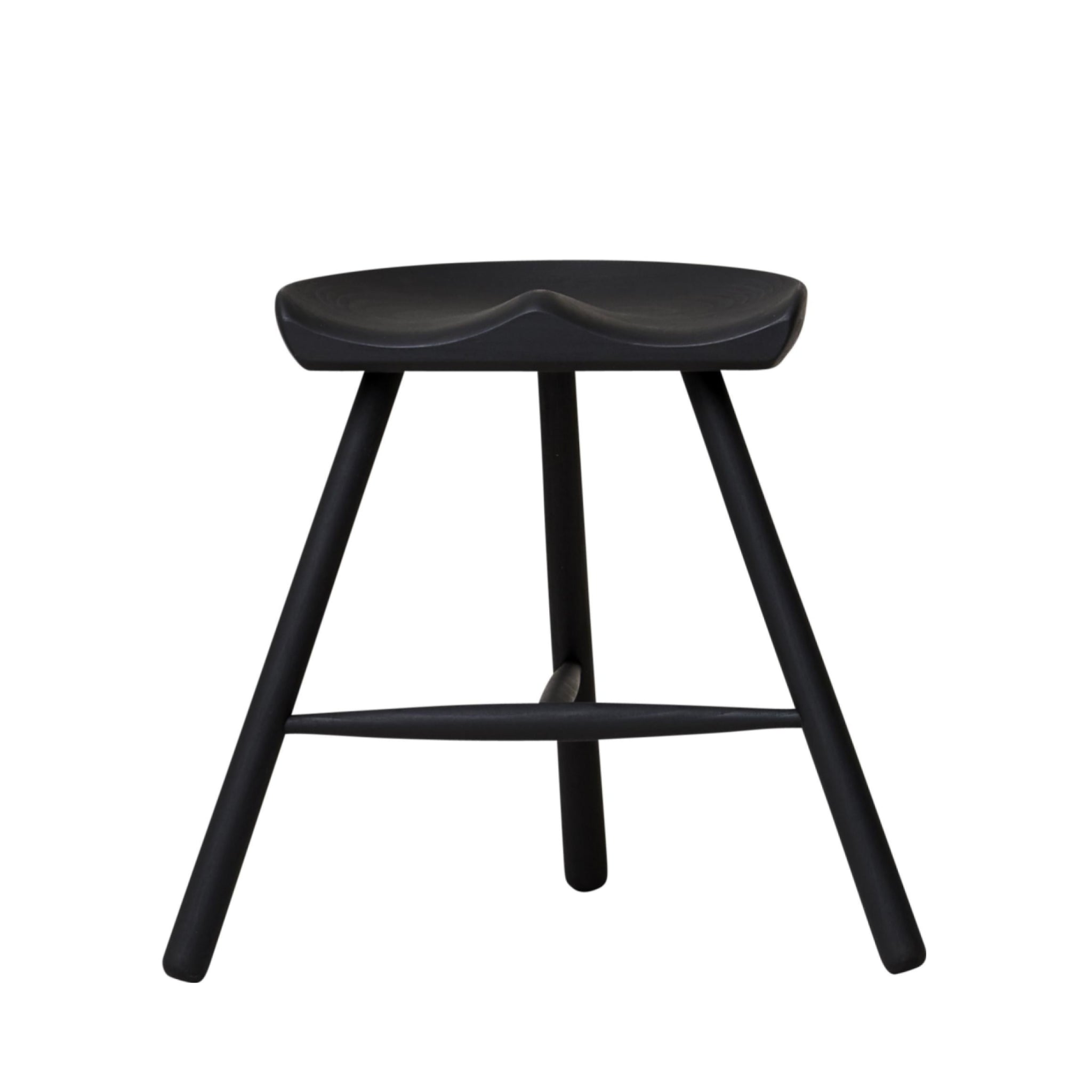 Form & Refine Shoemaker Chair 49 - Black-Stained Solid Beech, Danish