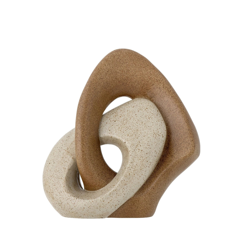 Bloomingville Esad Deco, Brown, Polyresin