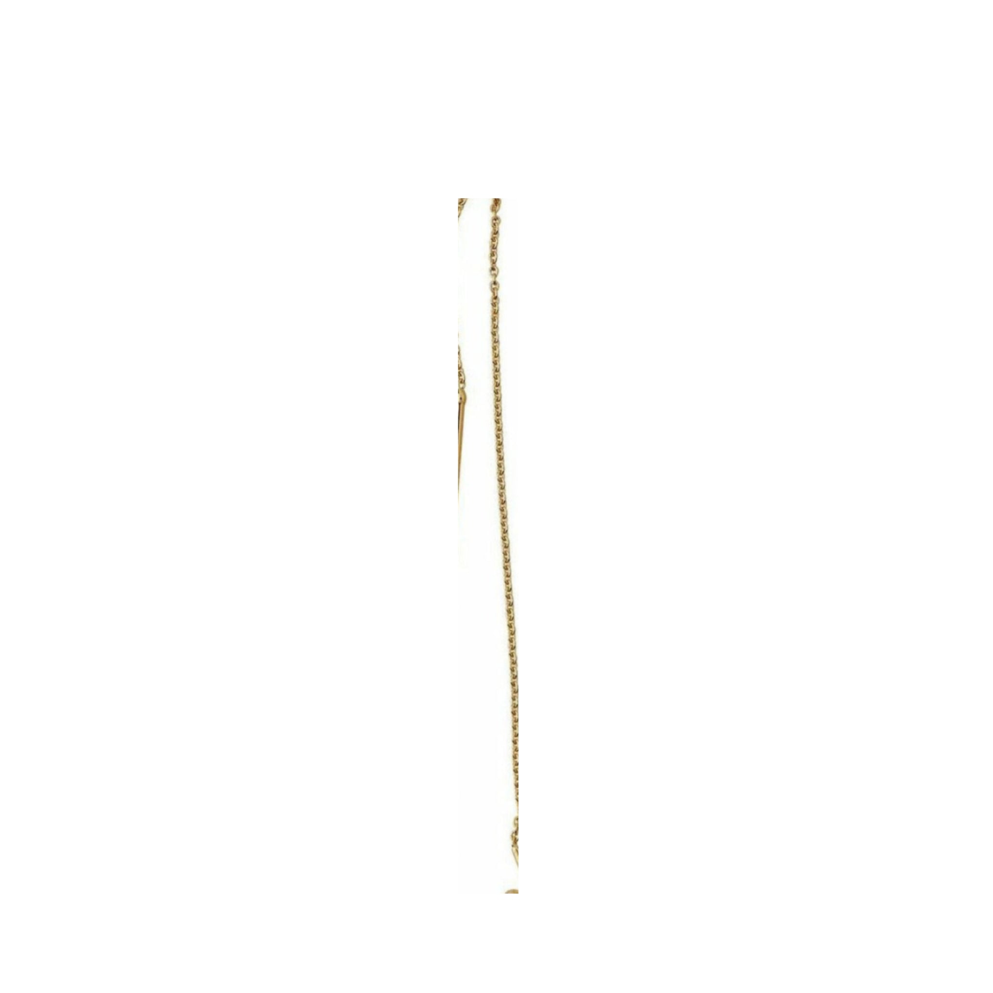 Design Letters Earring, Gold Plated