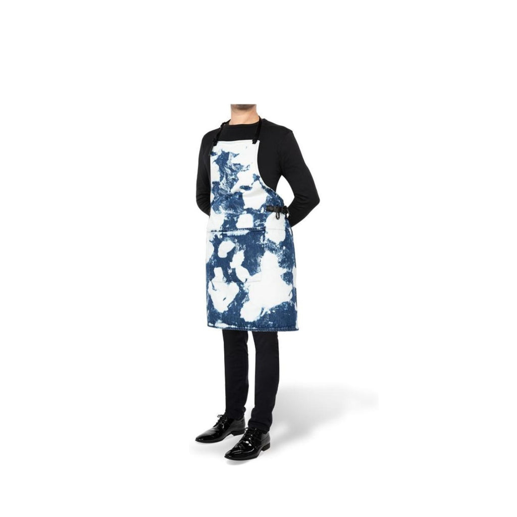Dutchdeluxes apron in BBQ style, blue stained