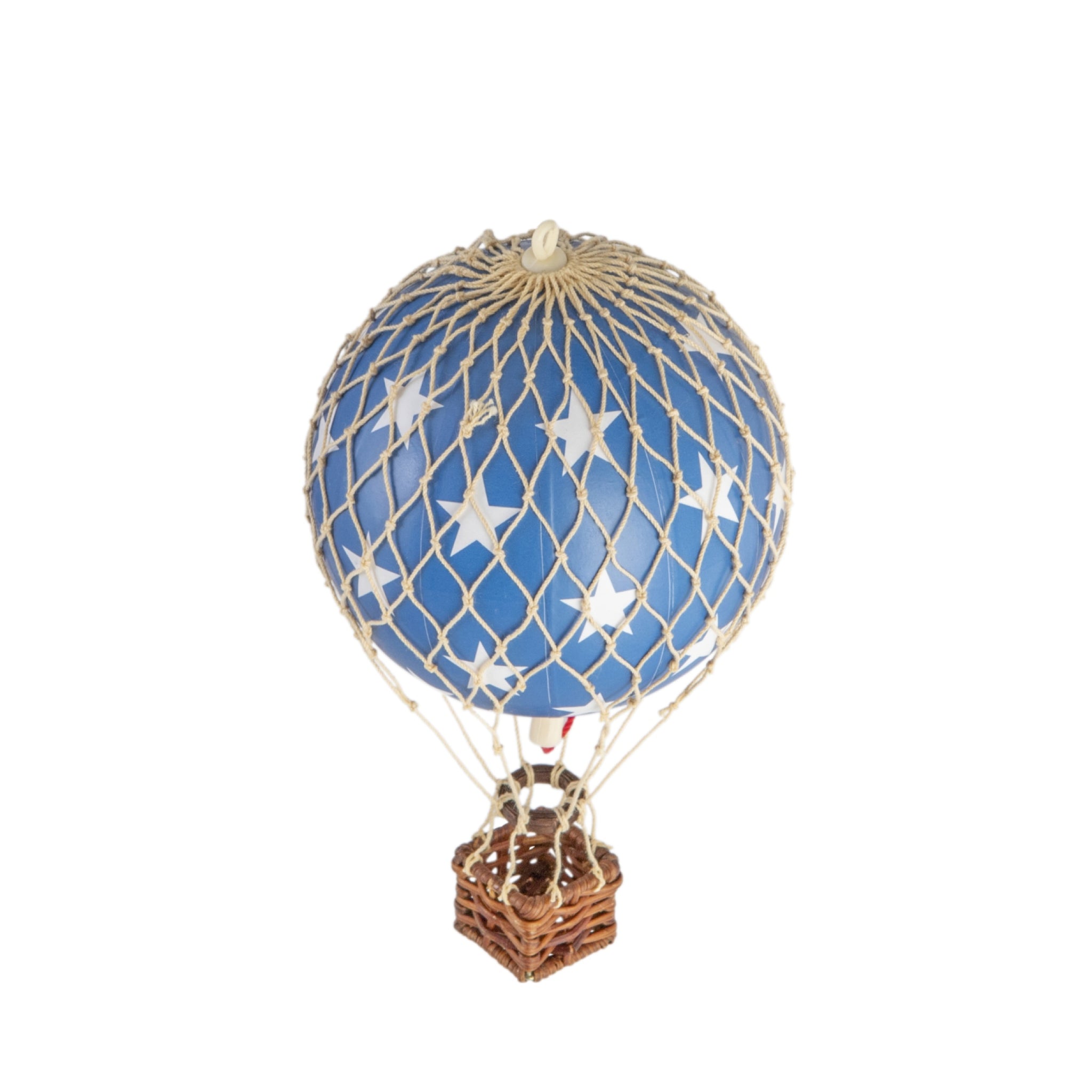 Authentic Models Floating The Skies Balloon Model, Blue Stars, Ø 8.5 Cm