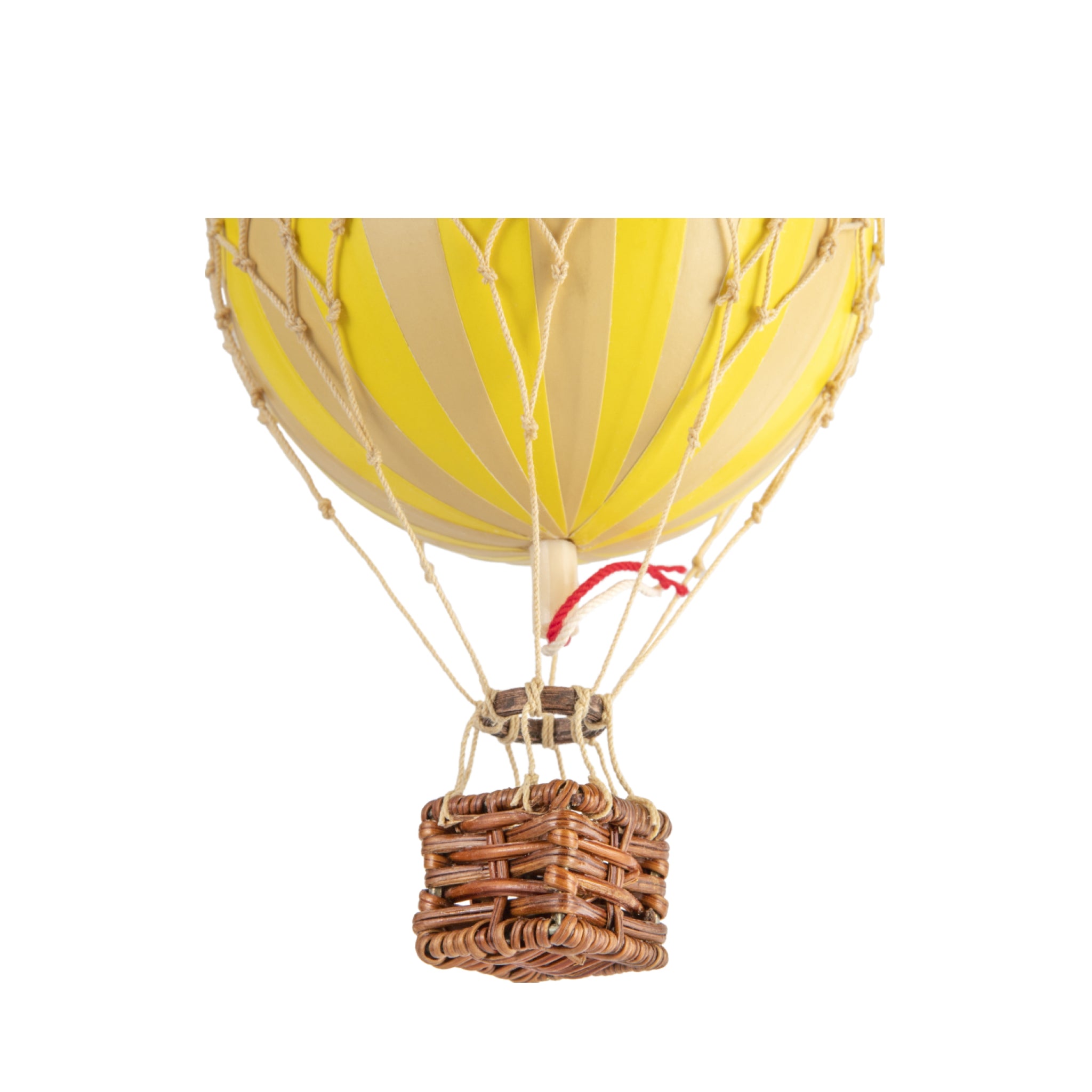 Authentic Models Floating The Skies Balloon Model, True Yellow, Ø 8.5 Cm