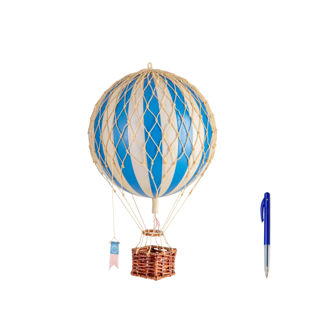 Authentic Models Travels Light Balloon Model, Blue , Ø 18 Cm