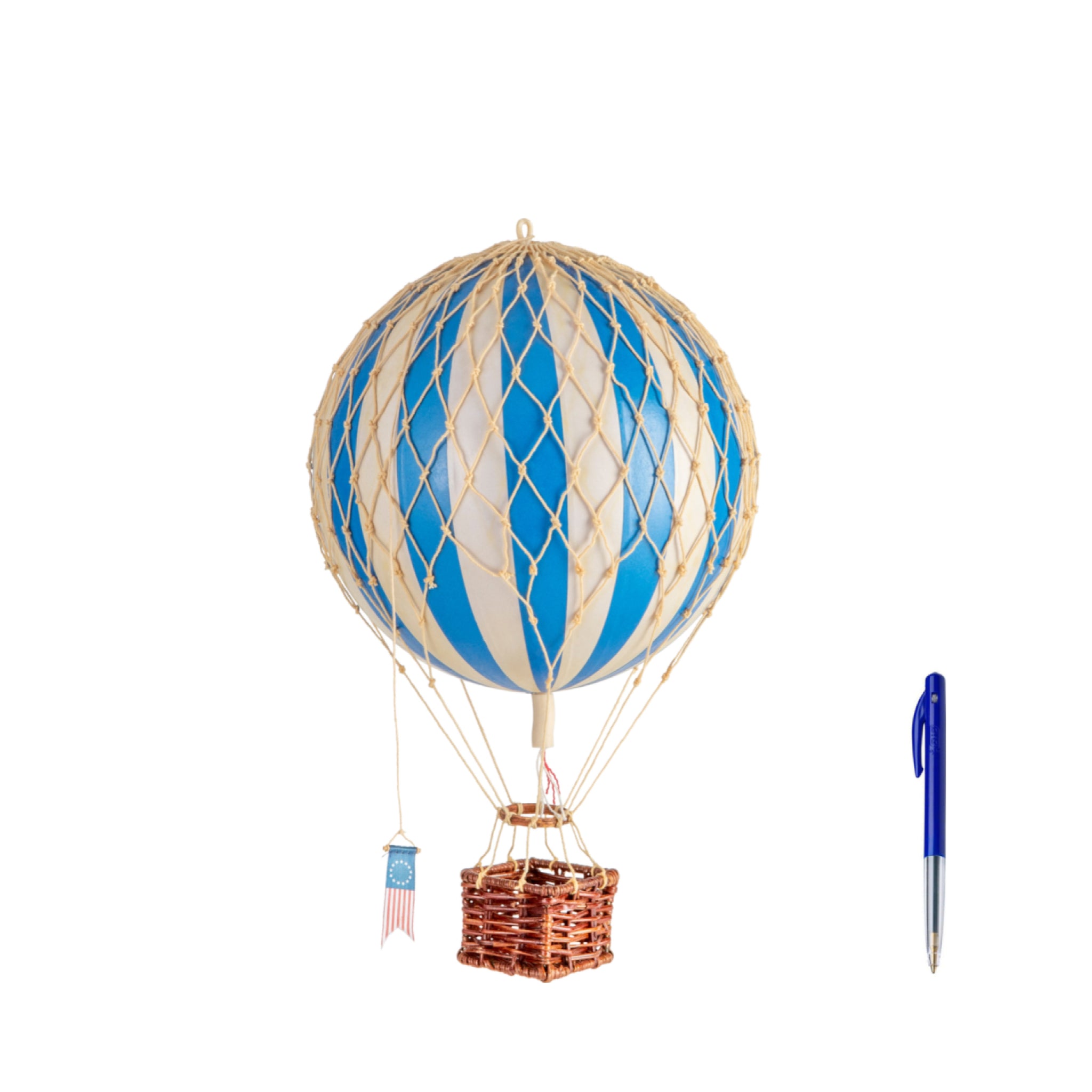 Authentic Models Travels Light Balloon Model, Blue , Ø 18 Cm