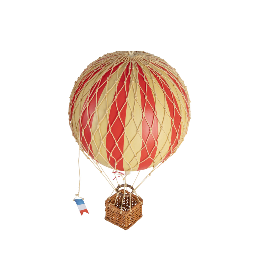 Authentic Models Travels Light Balloon Model, True Red, Ø 18 Cm