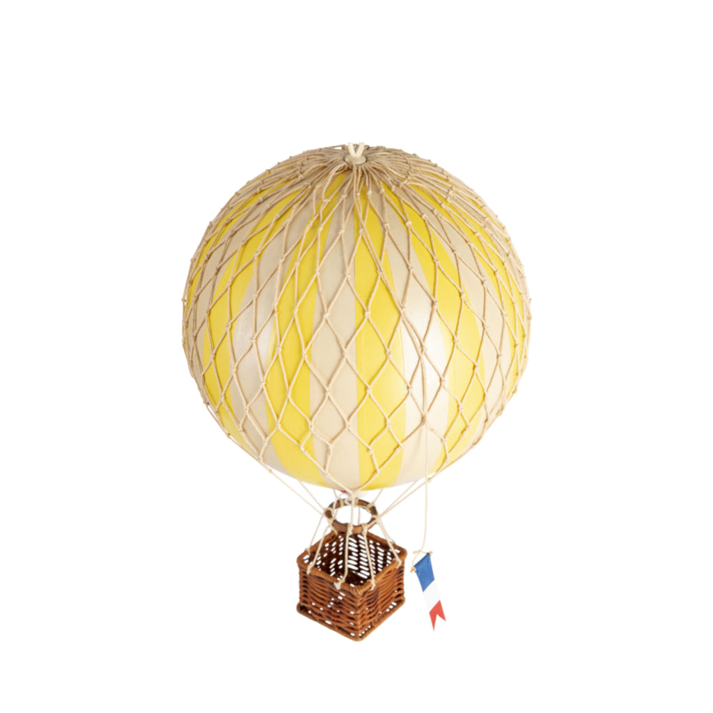 Authentic Models Travels Light Balloon Model, True Yellow, Ø 18 Cm