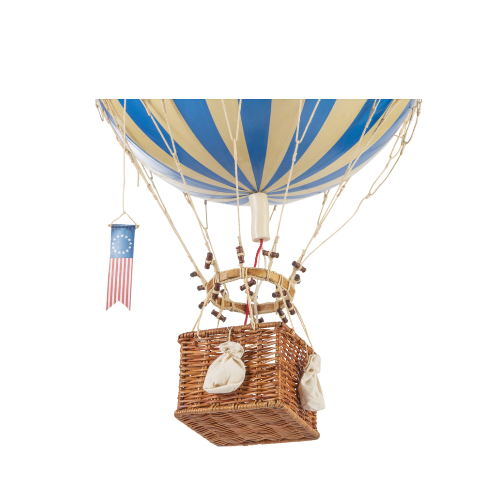 Authentic Models Royal Aero Balloon Model, Blue , Ø 32 Cm