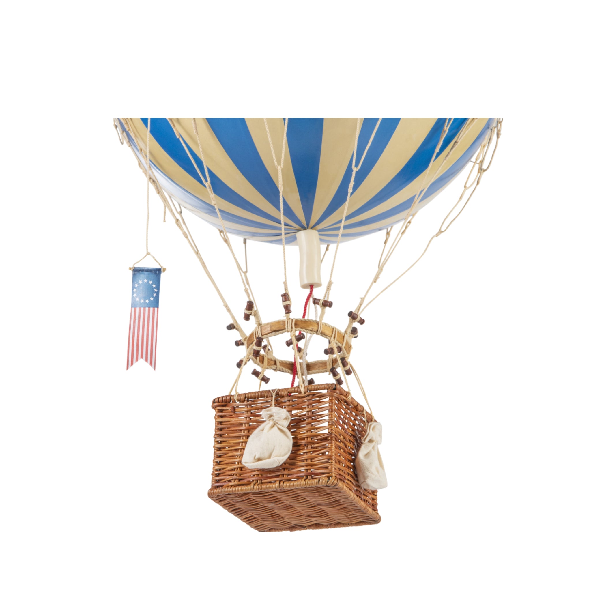 Authentic Models Royal Aero Balloon Model, Blue , Ø 32 Cm