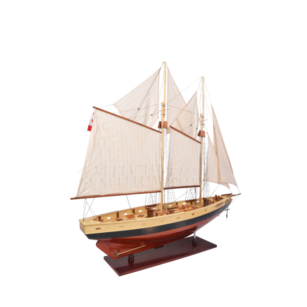 Authentic Models Bluenose Ii Painted Sailing Ship Model