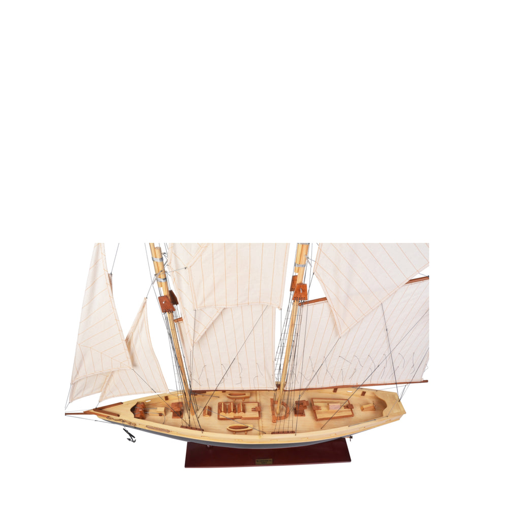 Authentic Models Bluenose Ii Painted Sailing Ship Model