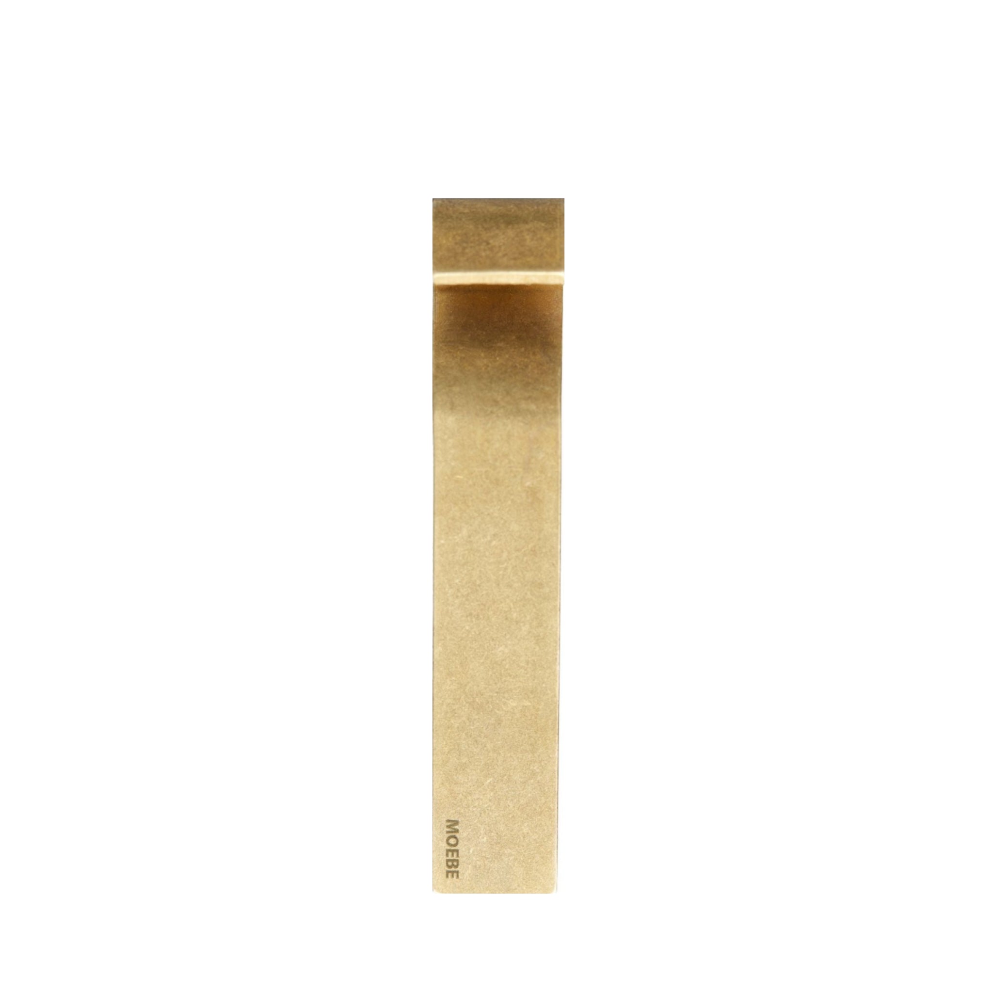 Elegant Moebe Brass Bottle Opener - Danish Design, Stainless Steel Option
