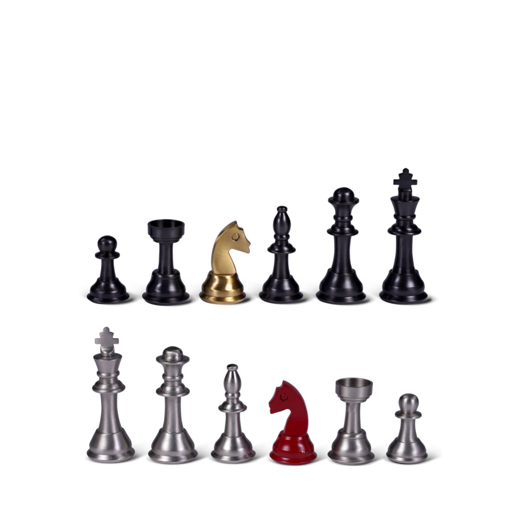 Authentic Models Chess Set Metal