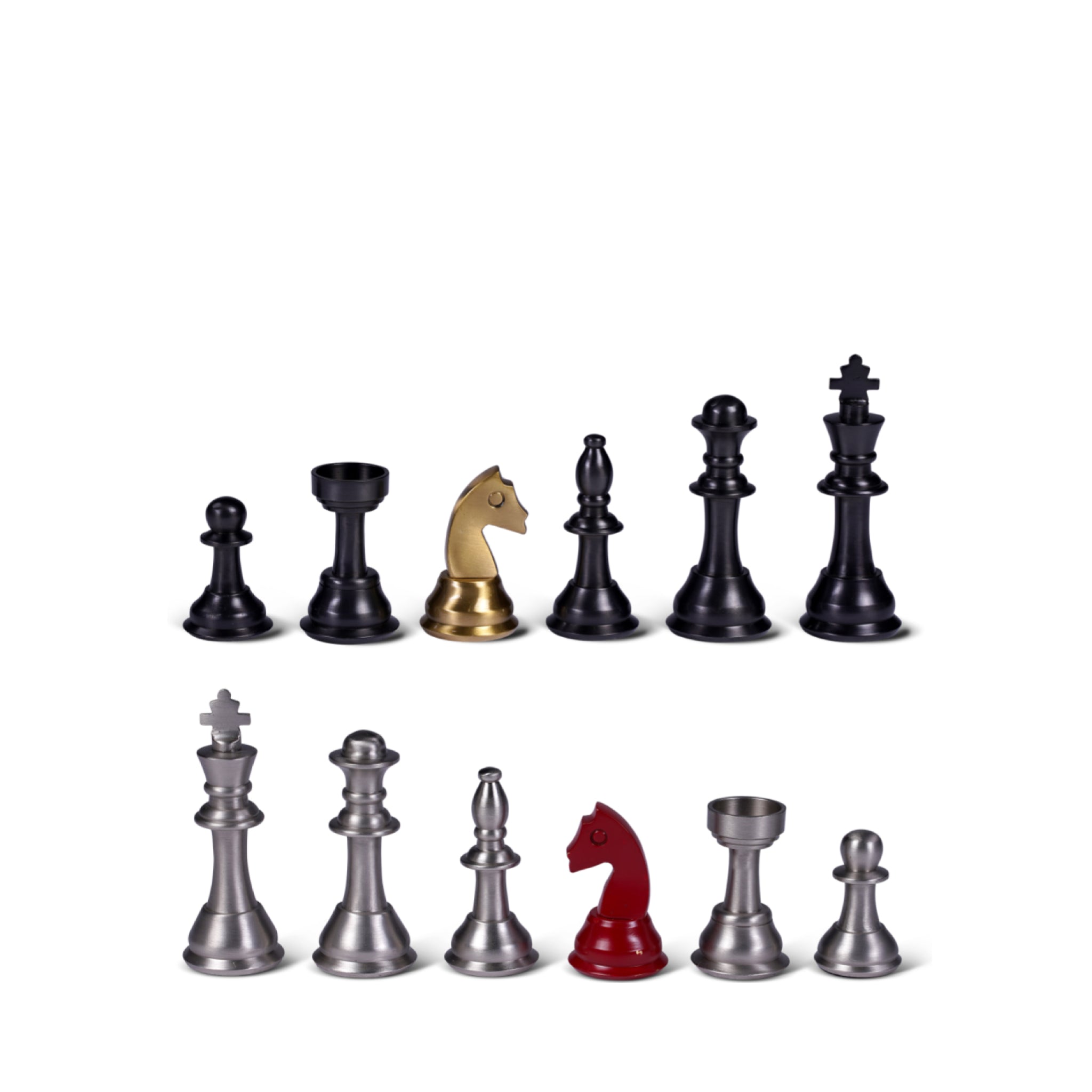 Authentic Models Chess Set Metal