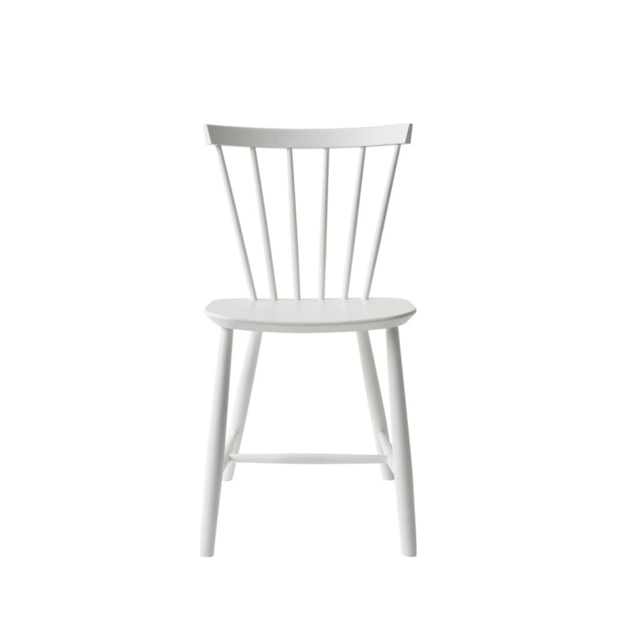 FDB Møbler J46 Chair by Poul Volther – Nordic Swan Ecolabel, Beech White