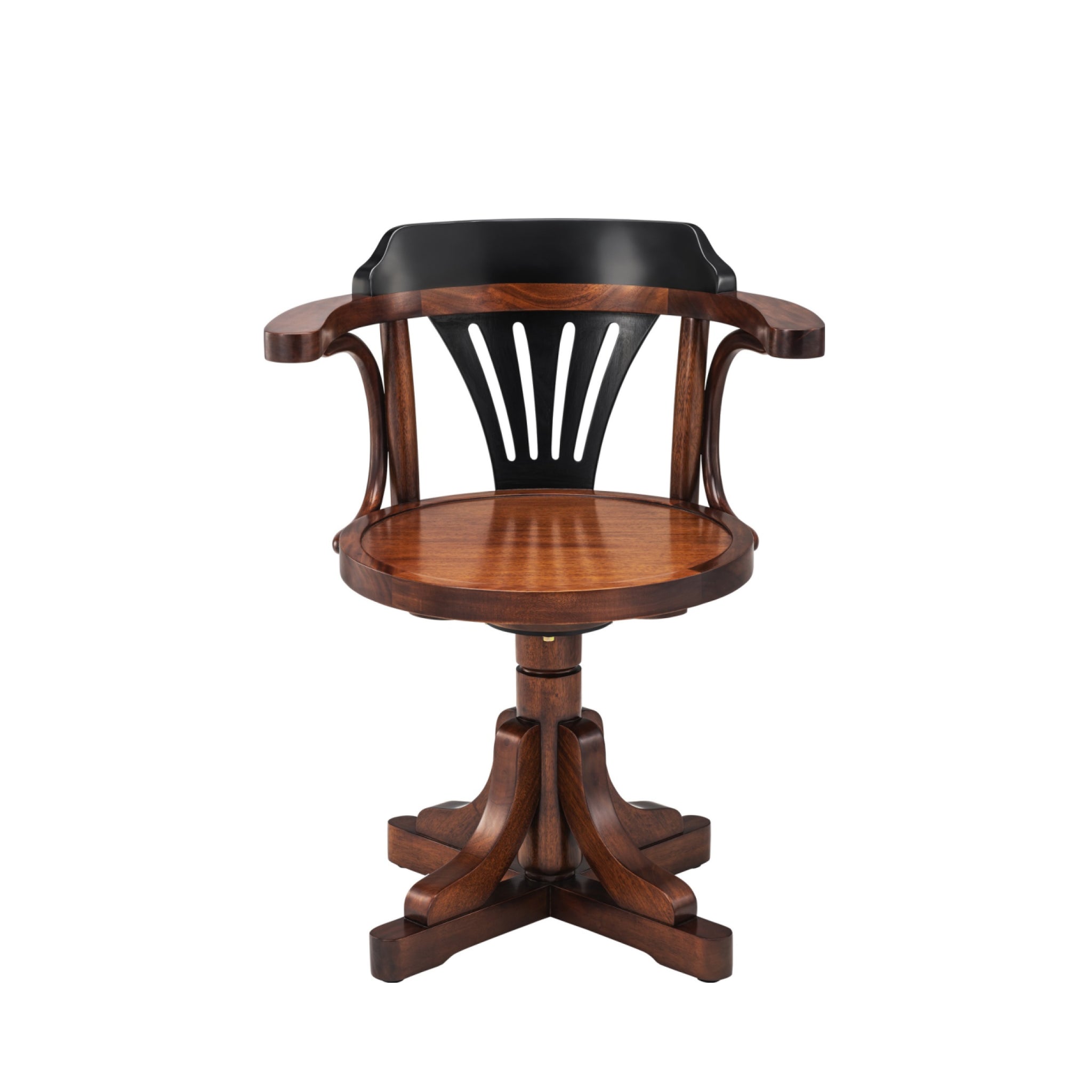Authentic Models Executive Chair, Black & Honey