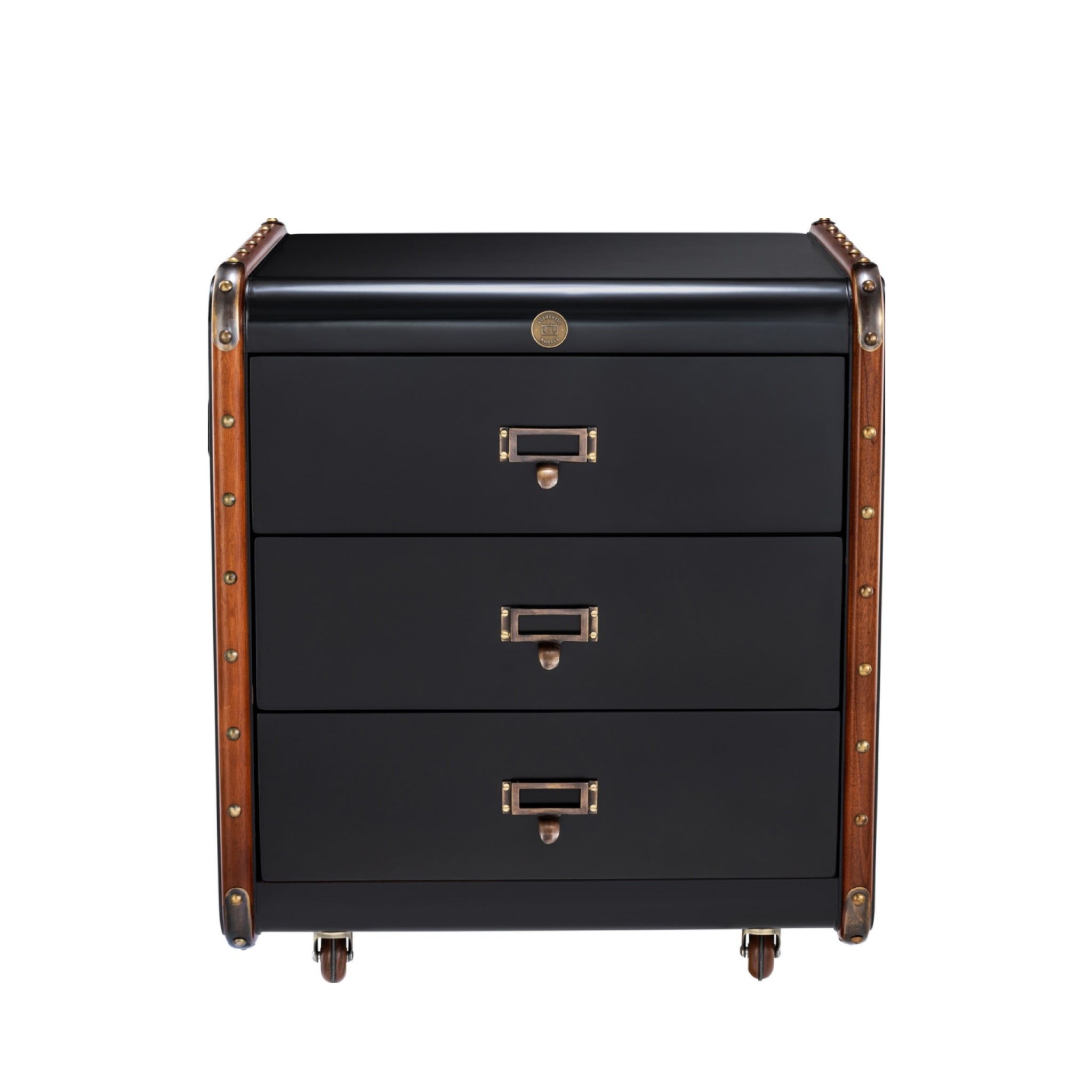 Authentic Models Stateroom Drawers Black, Small