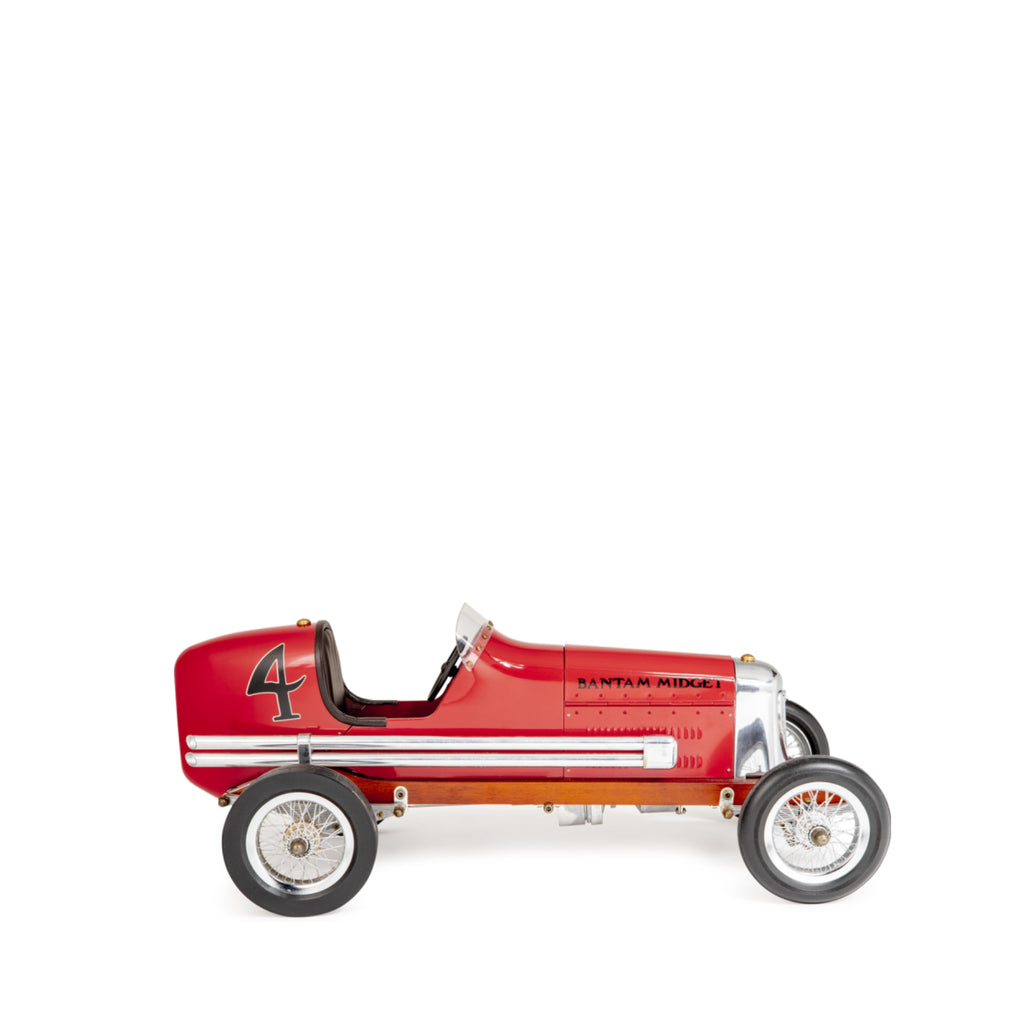 Authentic Models Bantam Midget Racing Car Model, Red
