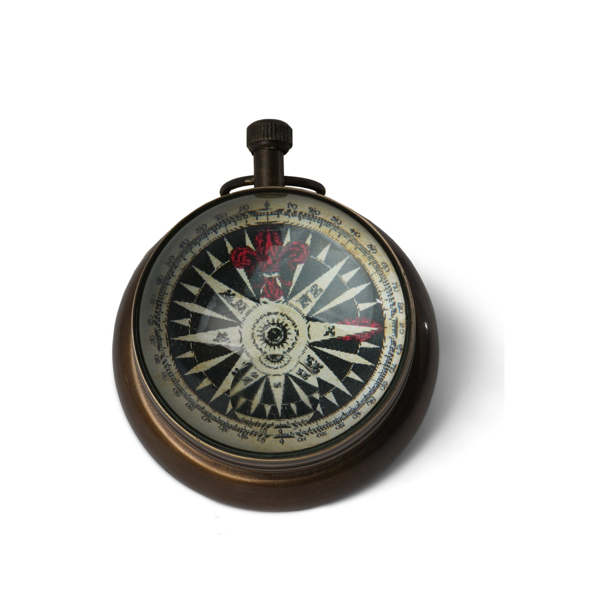 Authentic Models Porthole Eye Of Time Watch, Bronzed