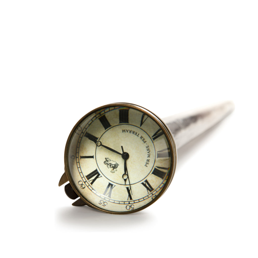 Authentic Models Walking Stick With Clock