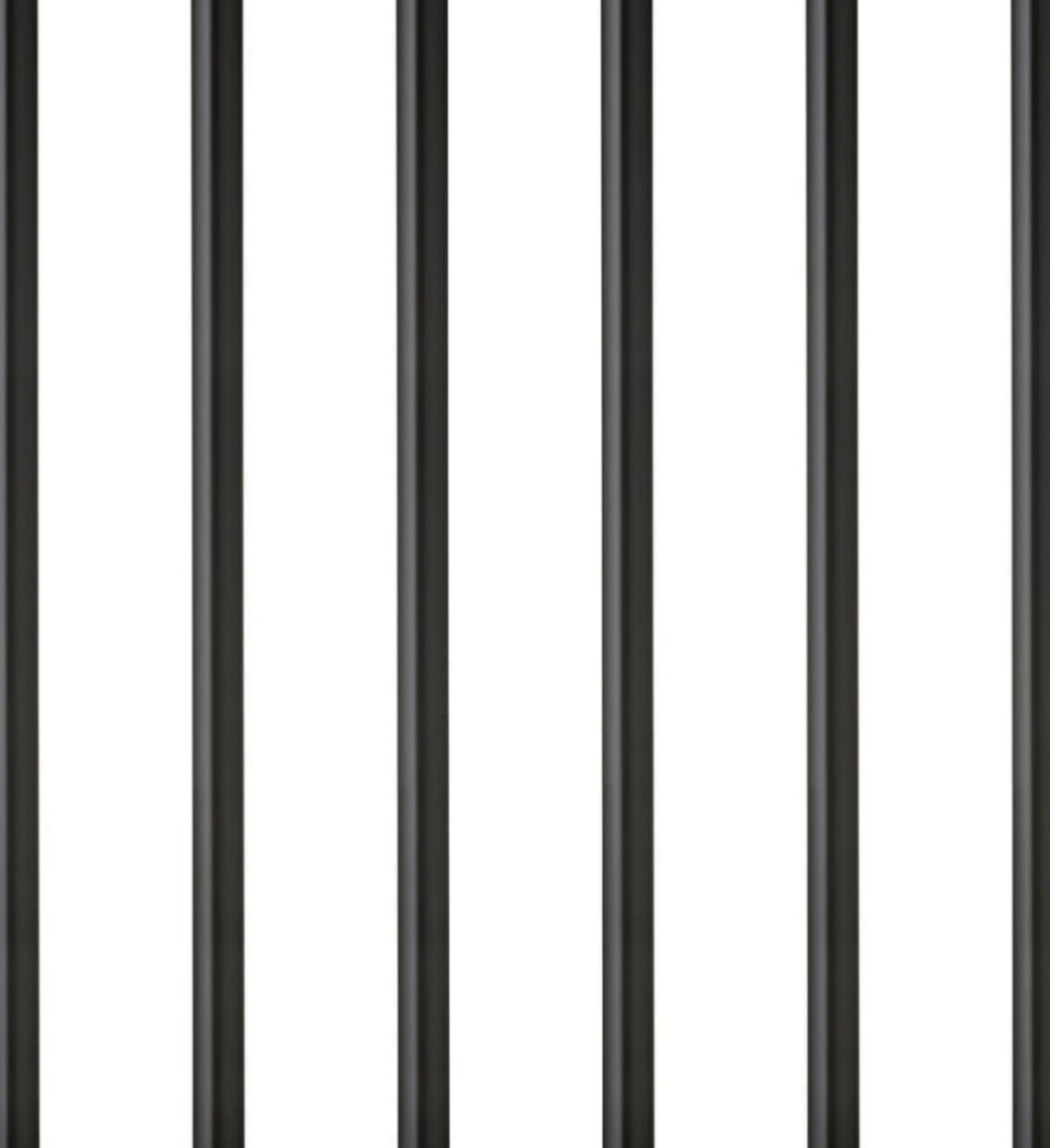 Lyngby Glas straw 6 pcs. black, 6 pcs.