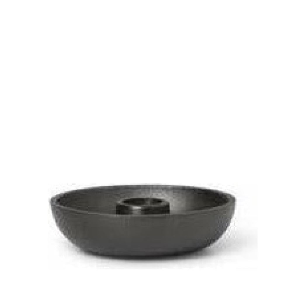 Ferm Living Bowl Candleholder Single, Black