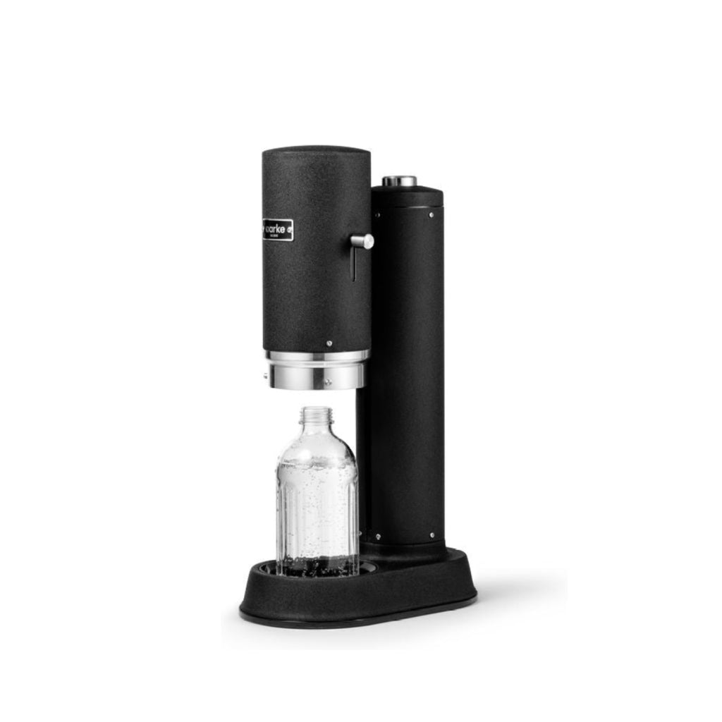 Aarke Carbonator Pro: Sleek Black Stainless Steel Sparkling Water Maker