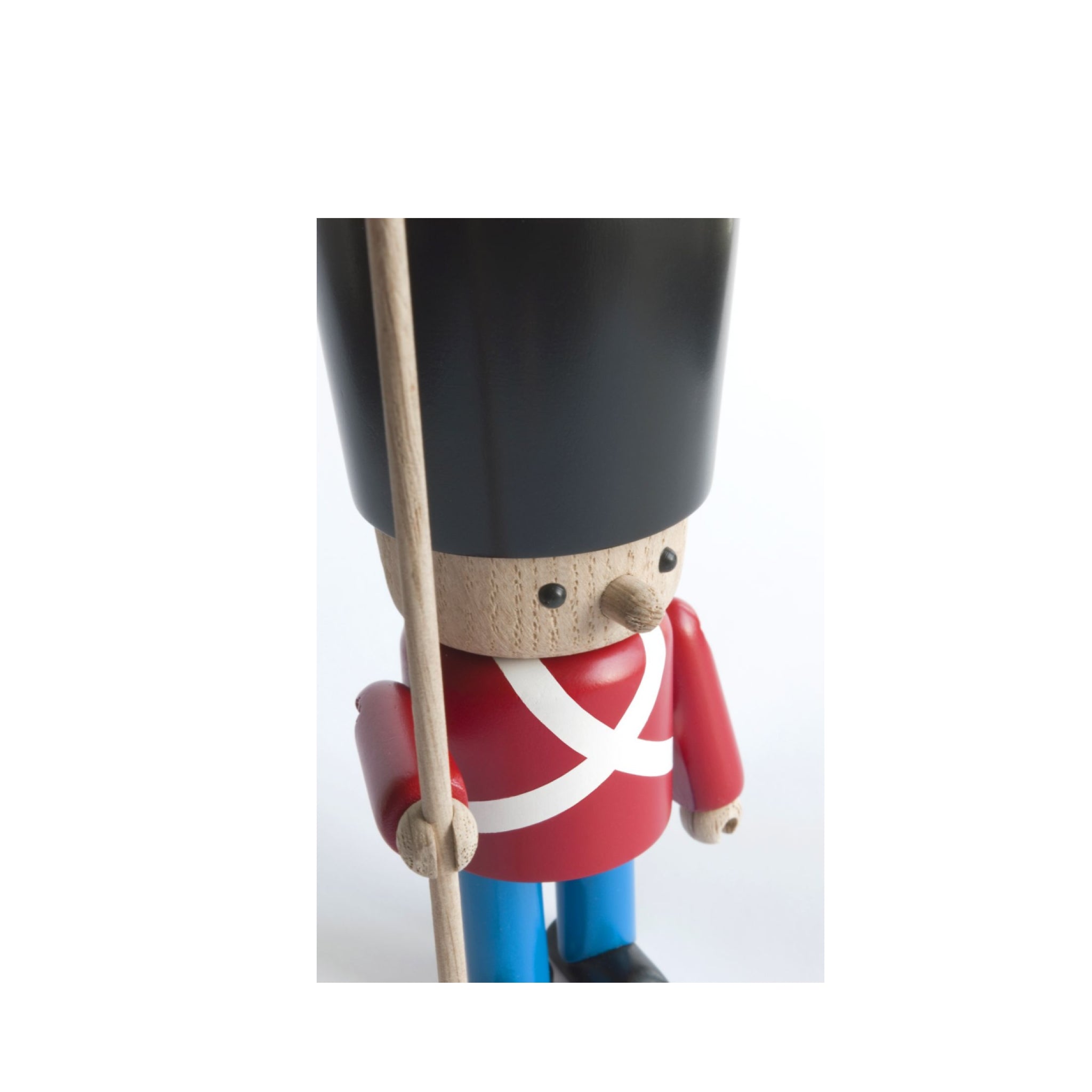 Novoform Design Danish Royal Guard Decorative Figure, Red Uniform