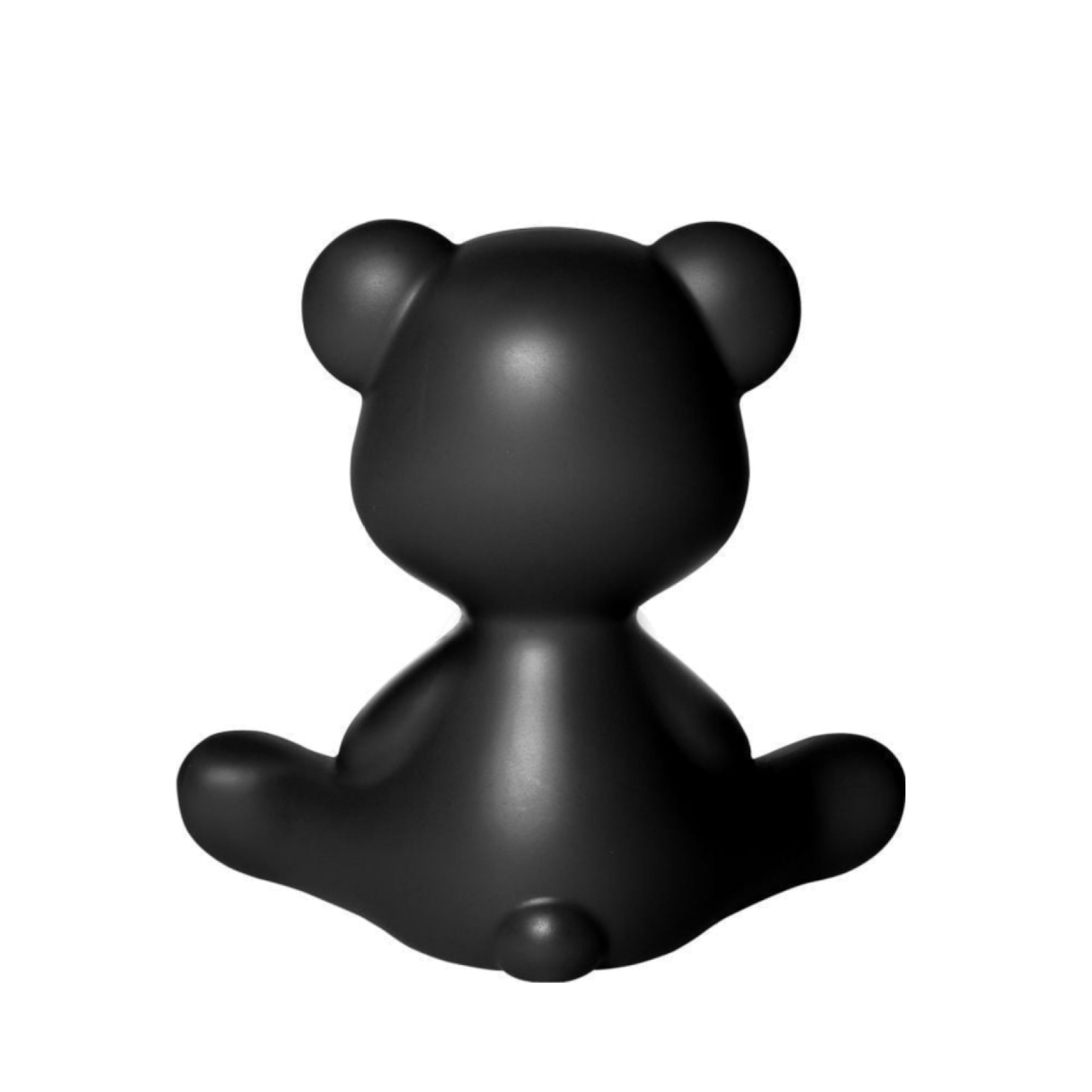 Qeeboo Teddy Girl LED Table Lamp - Stylish Black Rechargeable Design